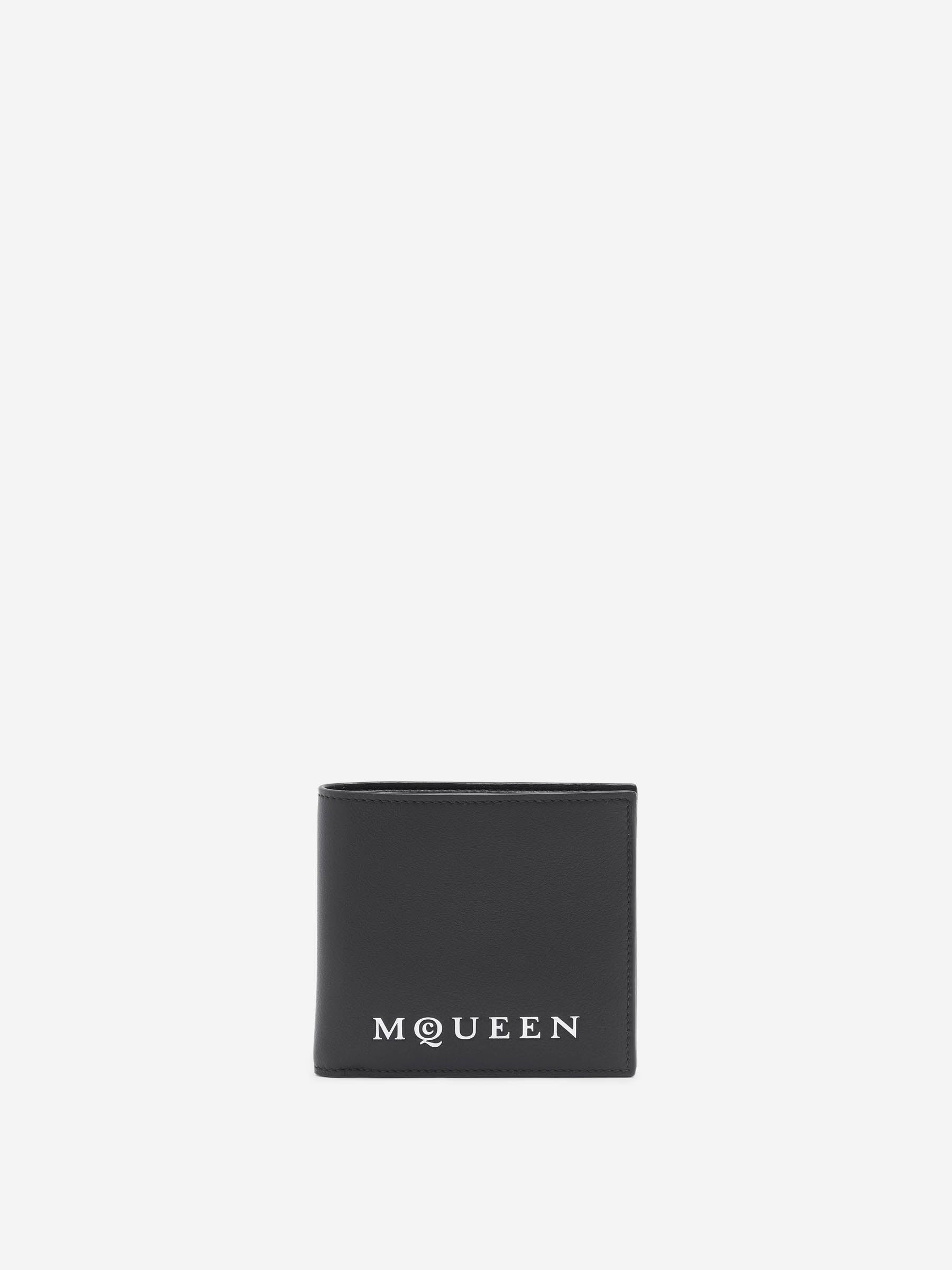Outlet online McQueen Hombre Billetera Plegable color Negro sku 691-001496 01 - Foto 1