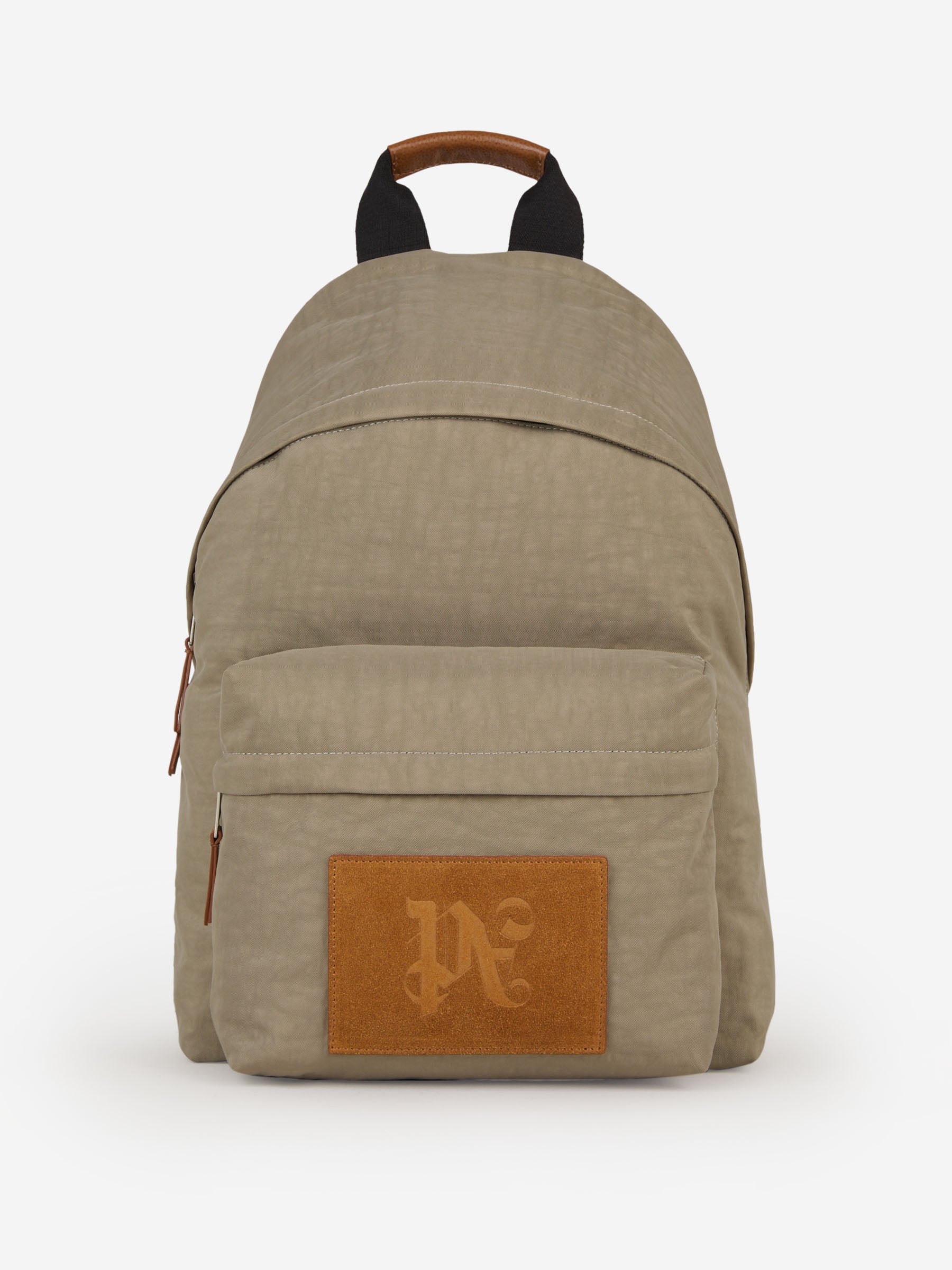 Outlet online Palm Angels Hombre Mochila Parche Logo color Beis sku 692-001661 01 - Foto 1