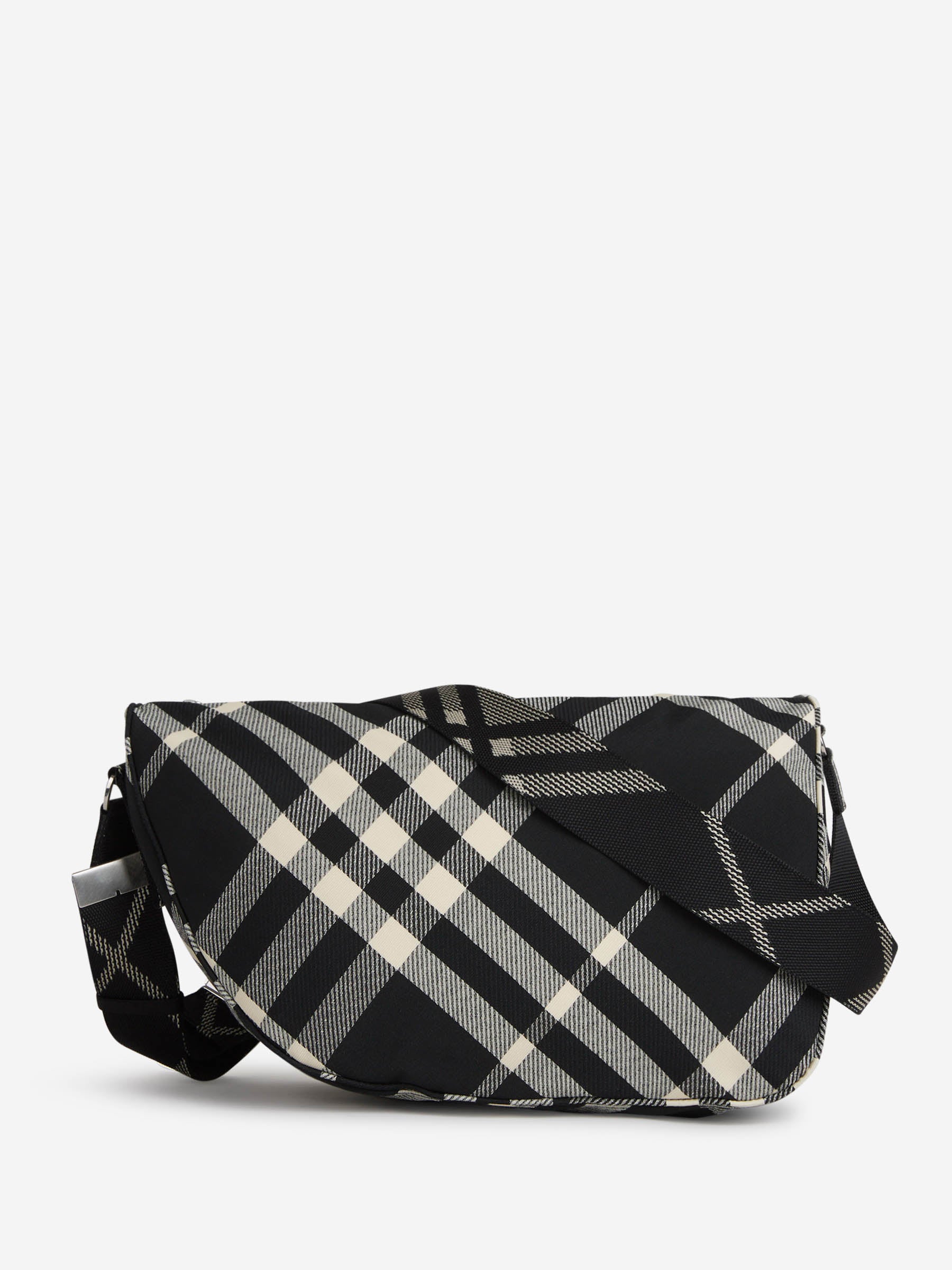 Burberry Hombre Barcelona Bolso Bandolera Nailon color Blanco Y Negro sku 692-001835 01 - Foto 3