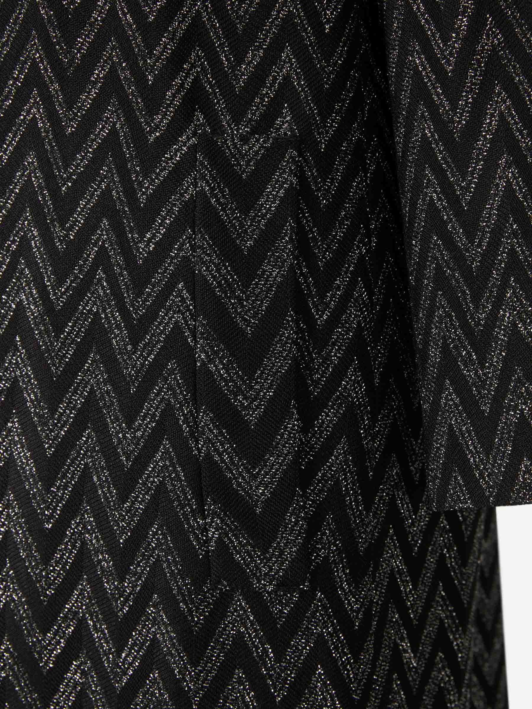 Missoni Abrigo Punto Zigzag color Negro sku 771-001444 01 - Foto 4