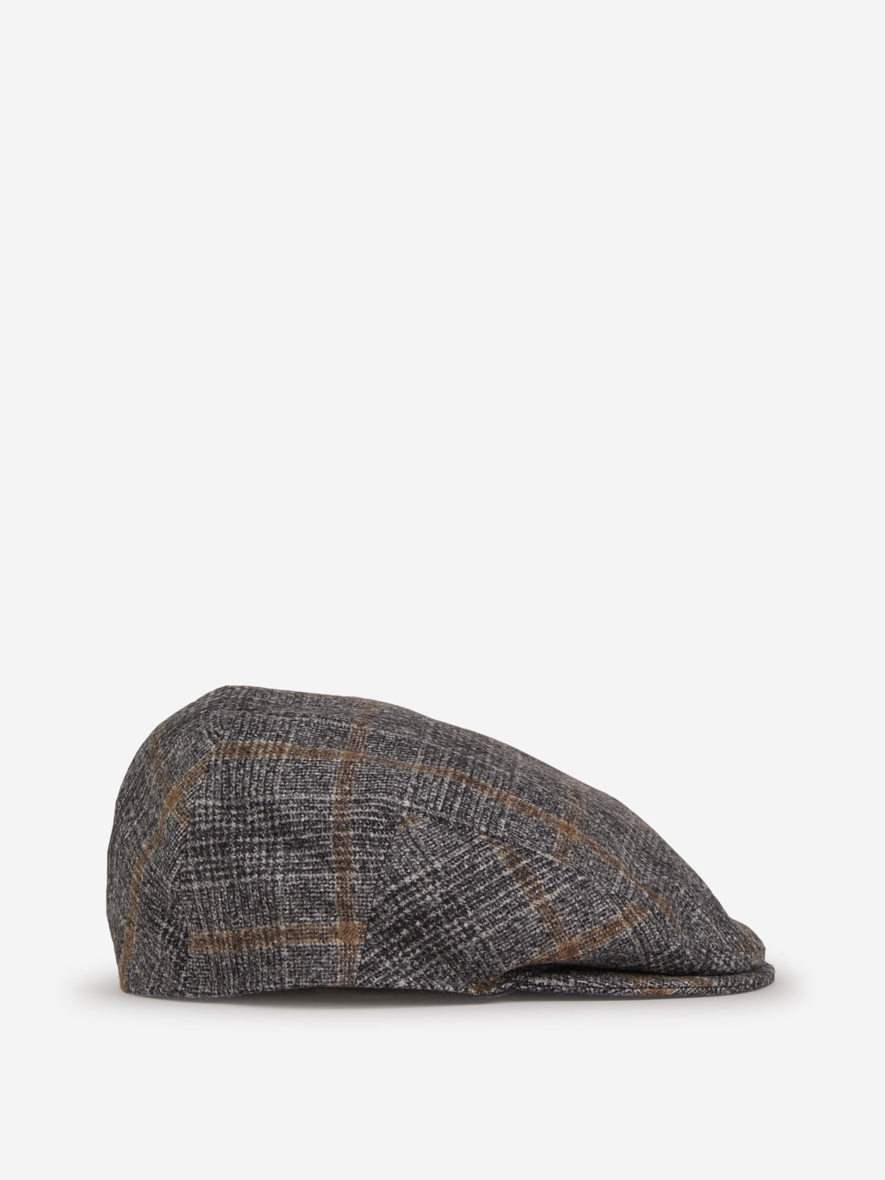 Outlet online Isaia Hombre Boina Motivo Cuadros color Gris Claro sku 695-000997 01 - Foto 2