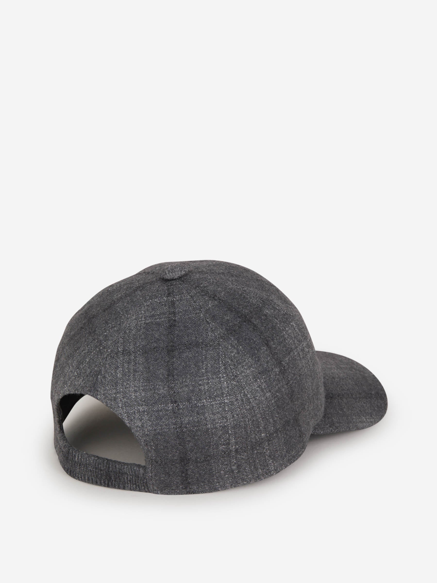 Checkered Wool Cap