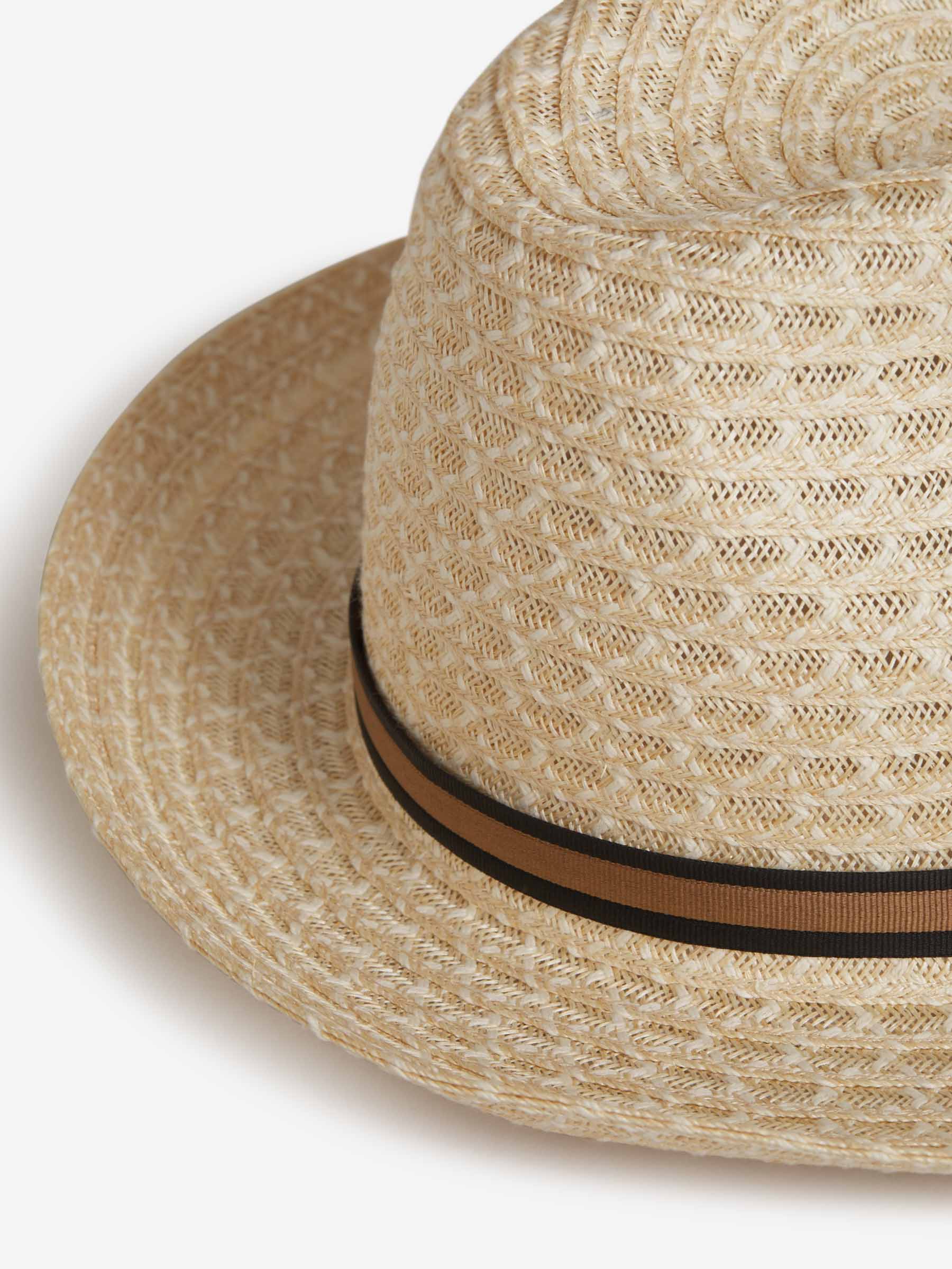 Outlet online Borsalino Hombre Sombrero Viajero Entretejido color Azul Noche sku 695-001115 02 - Foto 4