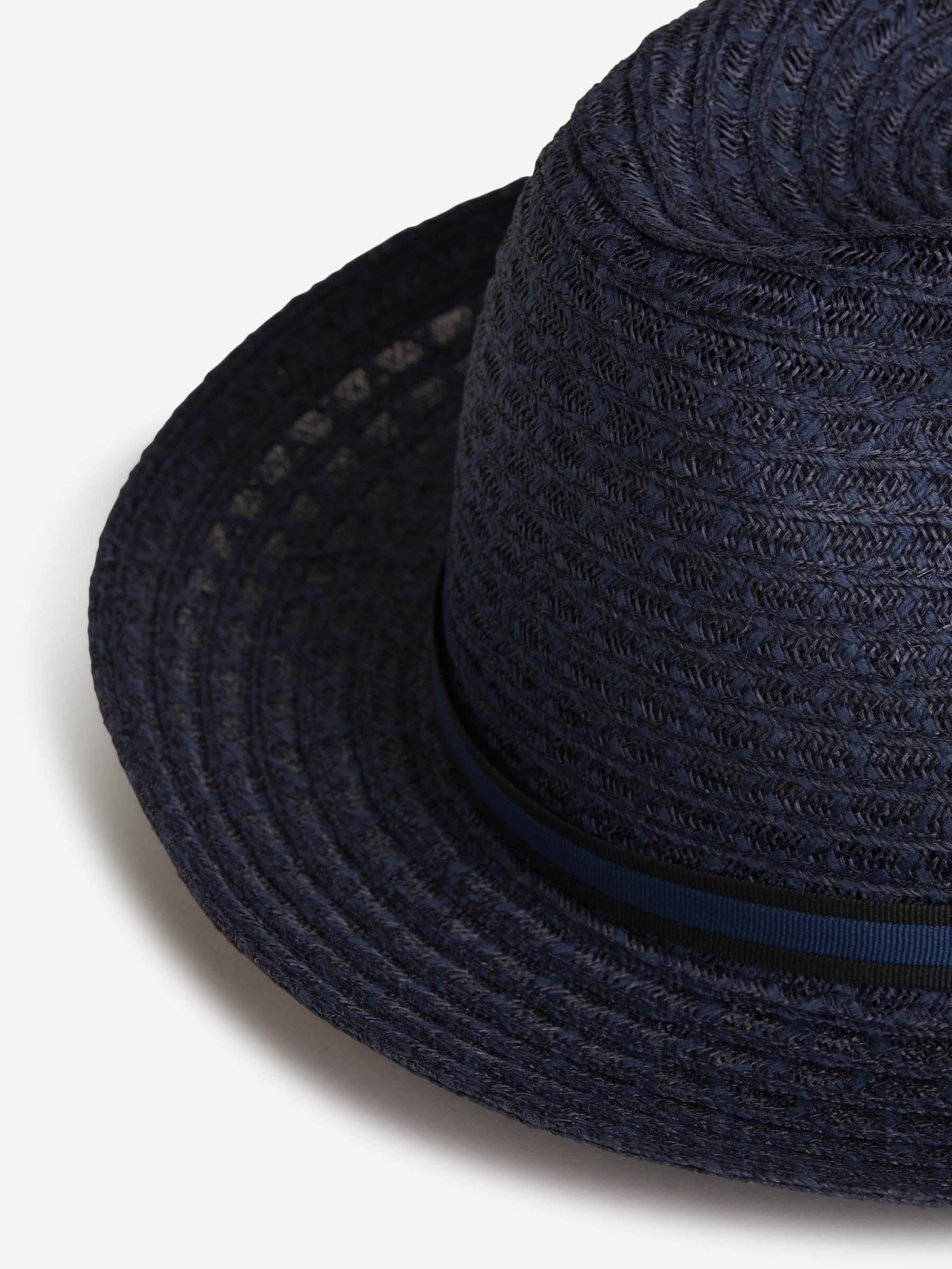 Outlet online Borsalino Hombre Sombrero Viajero Entretejido color Azul Noche sku 695-001115 02 - Foto 9