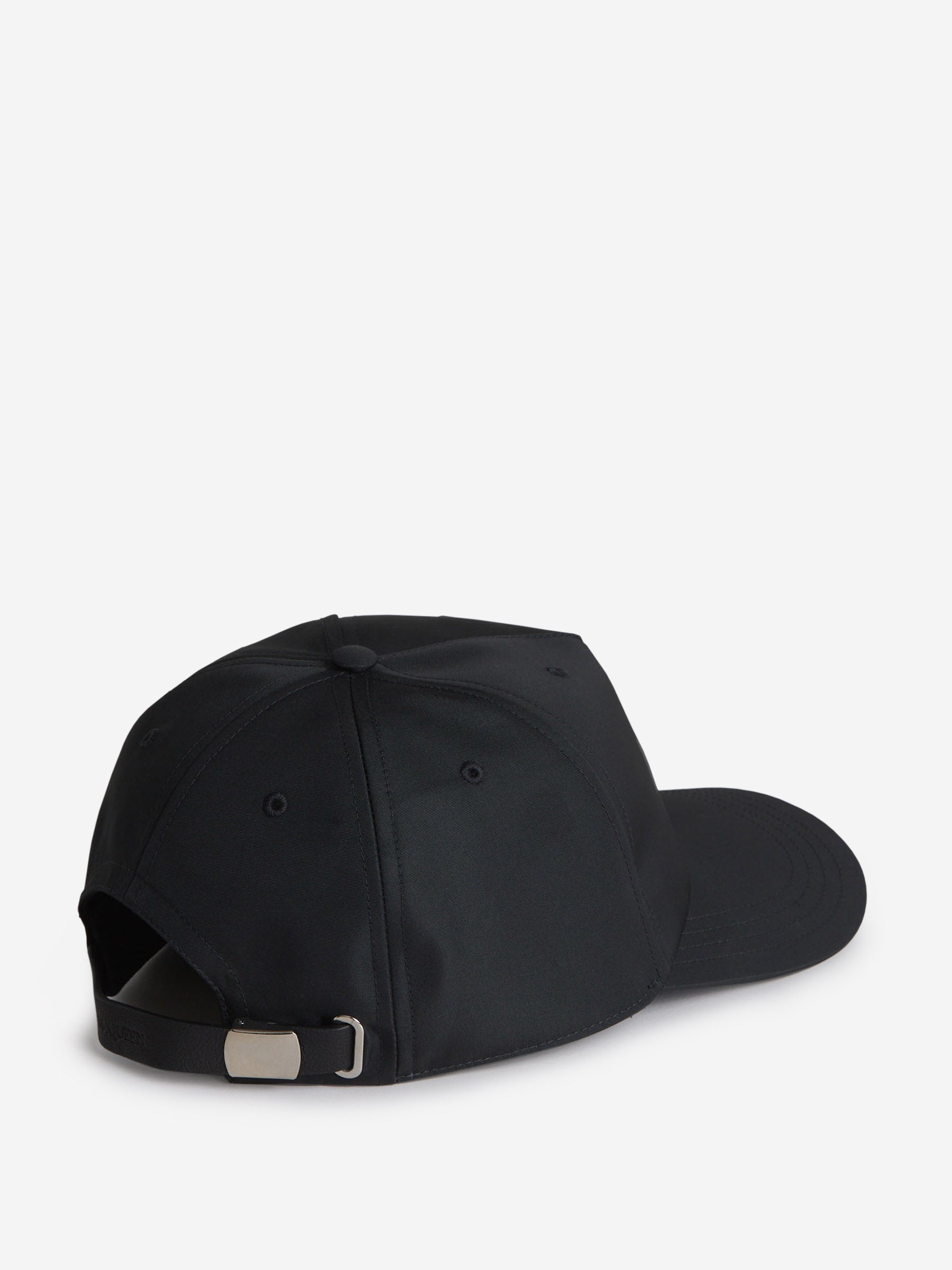 Outlet online Alexander McQueen Hombre Gorra Logo Estampado color Negro sku 695-001274 01 - Foto 3