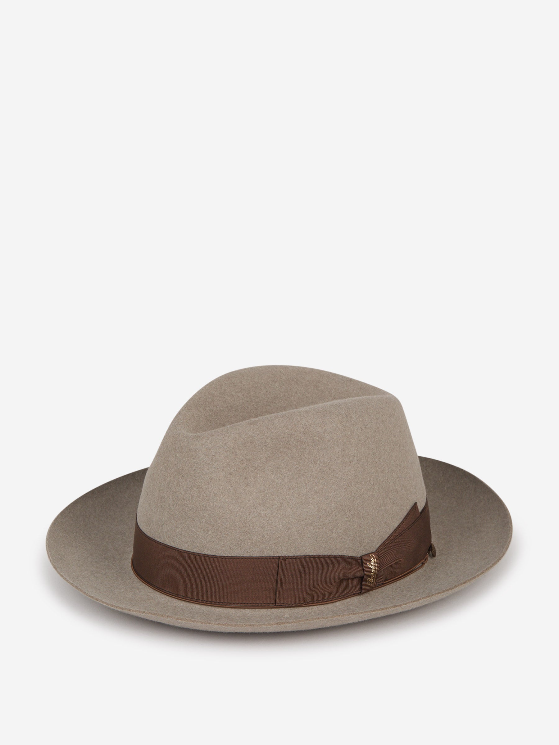 Outlet online Borsalino Hombre Sombrero Super Light Fieltro color Marron Arena sku 695-001308 02 - Foto 4