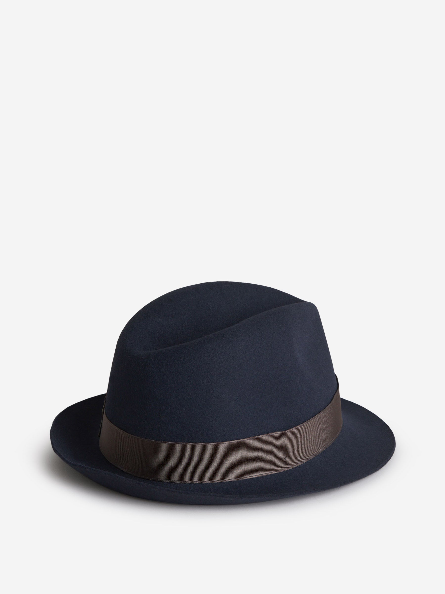 Outlet online Borsalino Hombre Sombrero Super Light Fieltro color Azul Marino sku 695-001310 01 - Foto 4