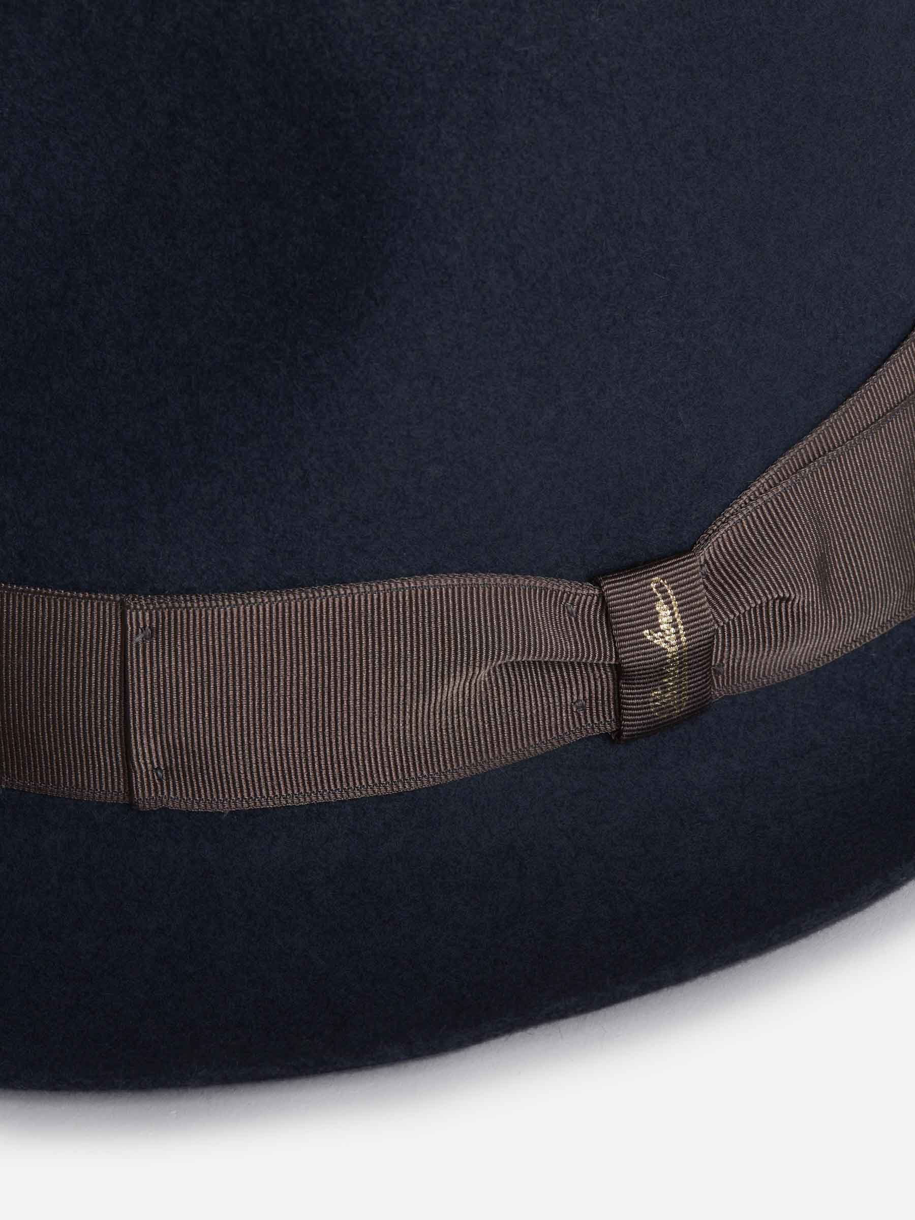 Outlet online Borsalino Hombre Sombrero Super Light Fieltro color Azul Marino sku 695-001310 01 - Foto 5