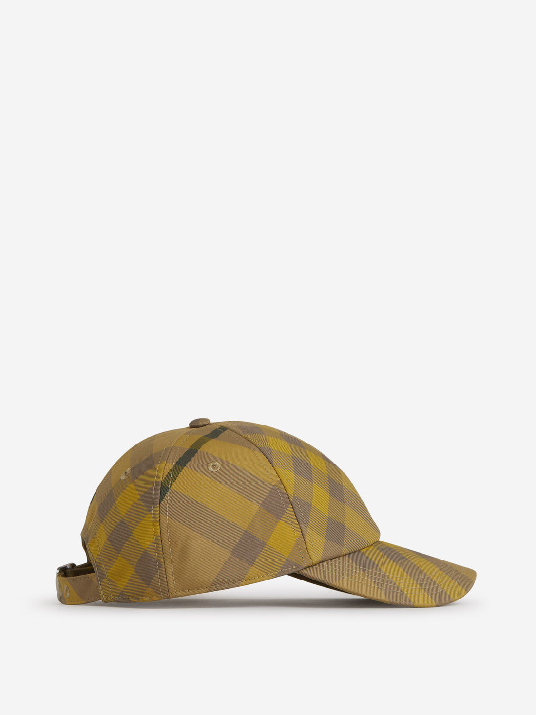 Burberry Hombre Barcelona Gorra Motivo Cuadros color Mostaza sku 695-001376 01 - Foto 2