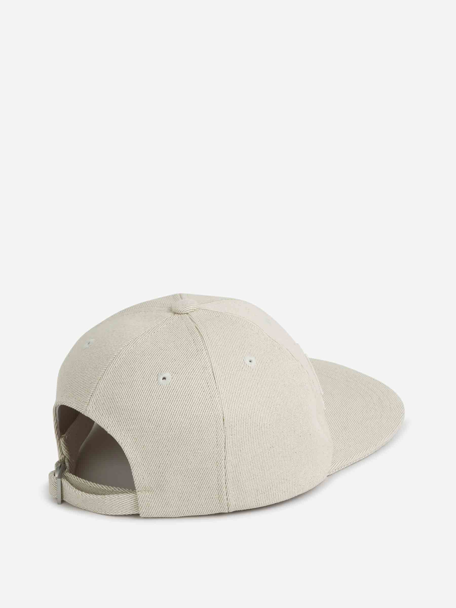 Outlet online Jacquemus Hombre Gorra Béisbol Lino color Beige sku 695-001737 01 - Foto 4
