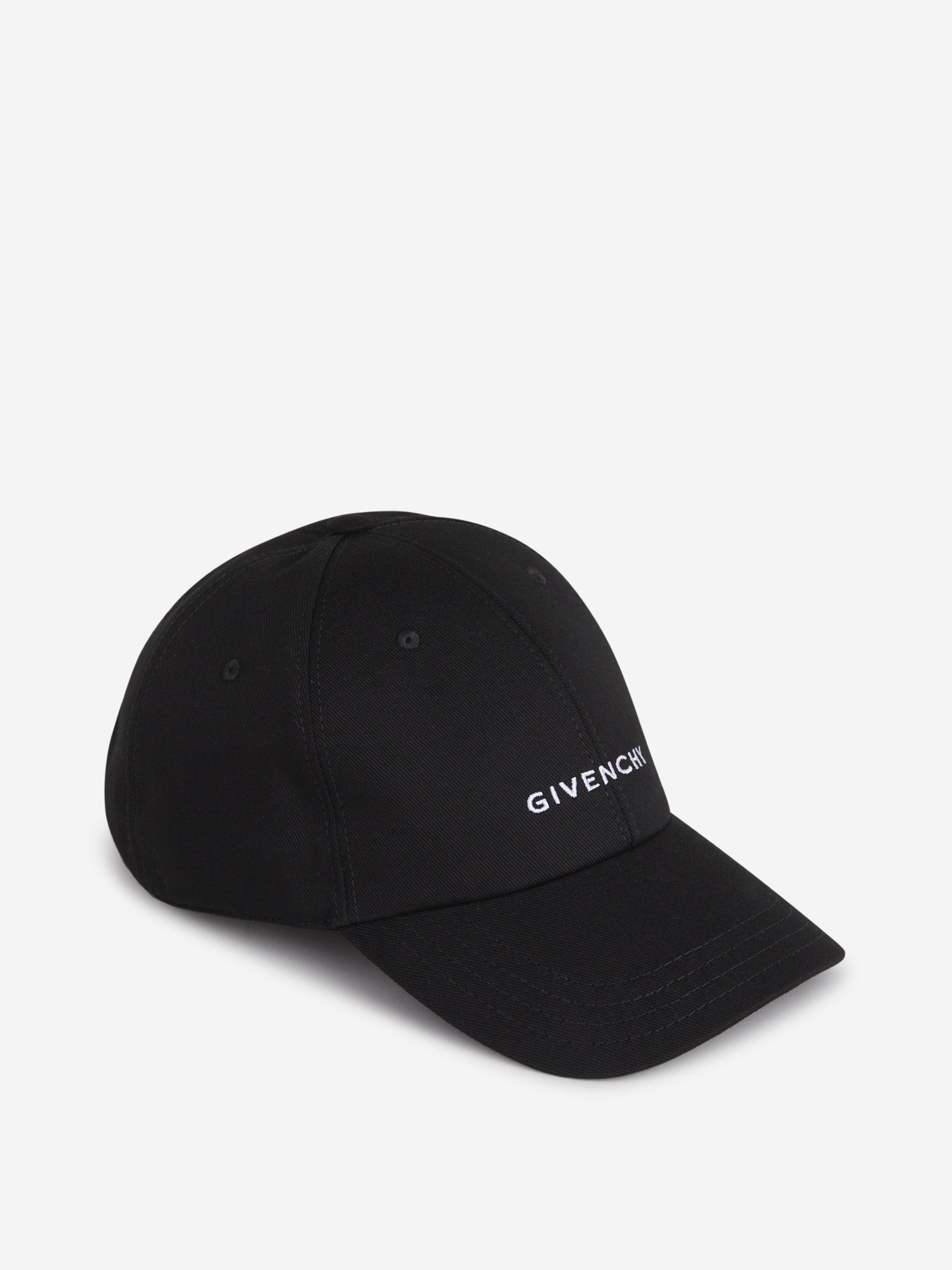 Outlet online Givenchy Hombre Gorra Logo Algodón color Blanco Y Negro sku 695-001772 01 - Foto 1