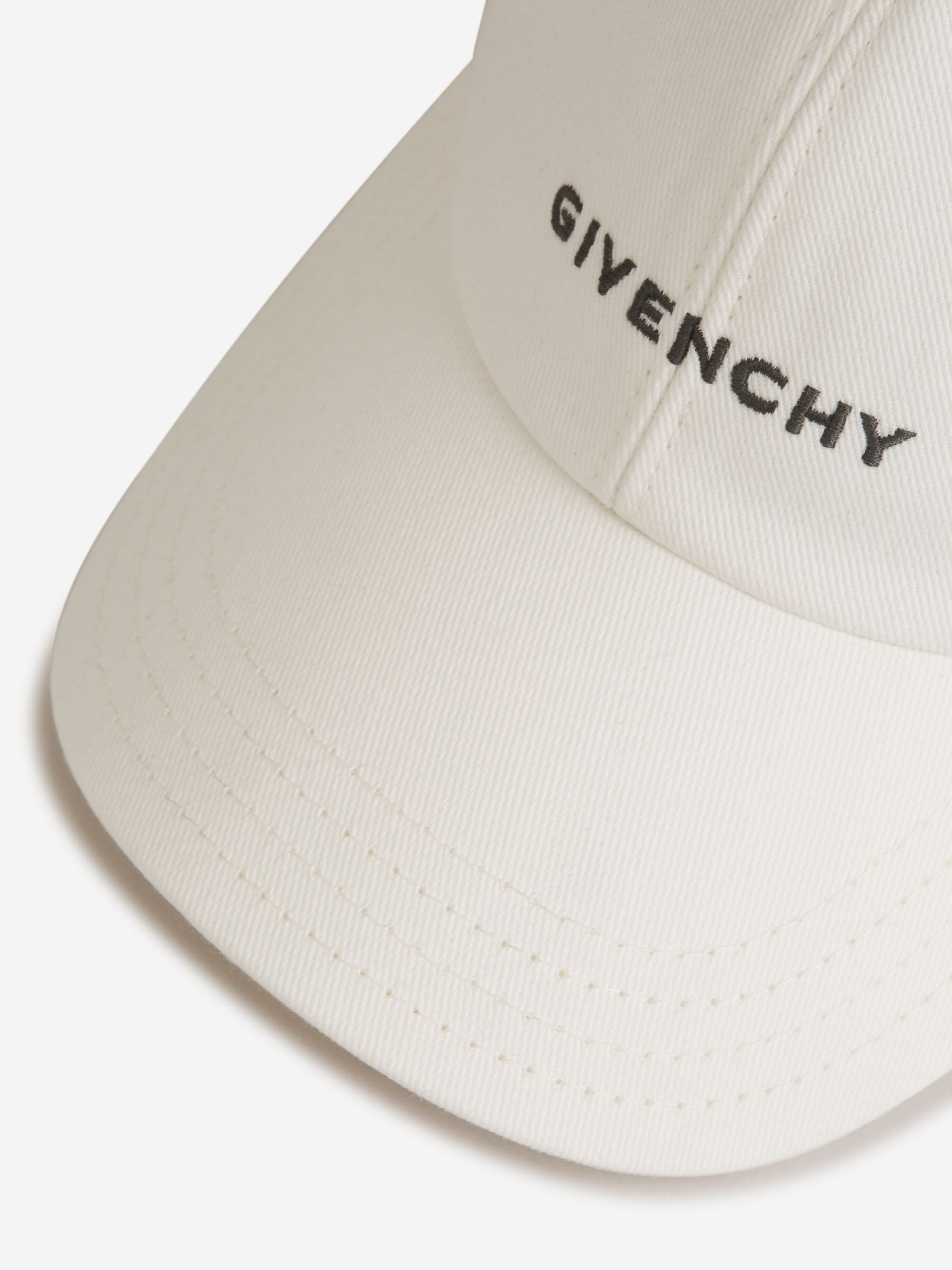 Outlet online Givenchy Hombre Gorra Logo Algodón color Blanco sku 695-001773 01 - Foto 4