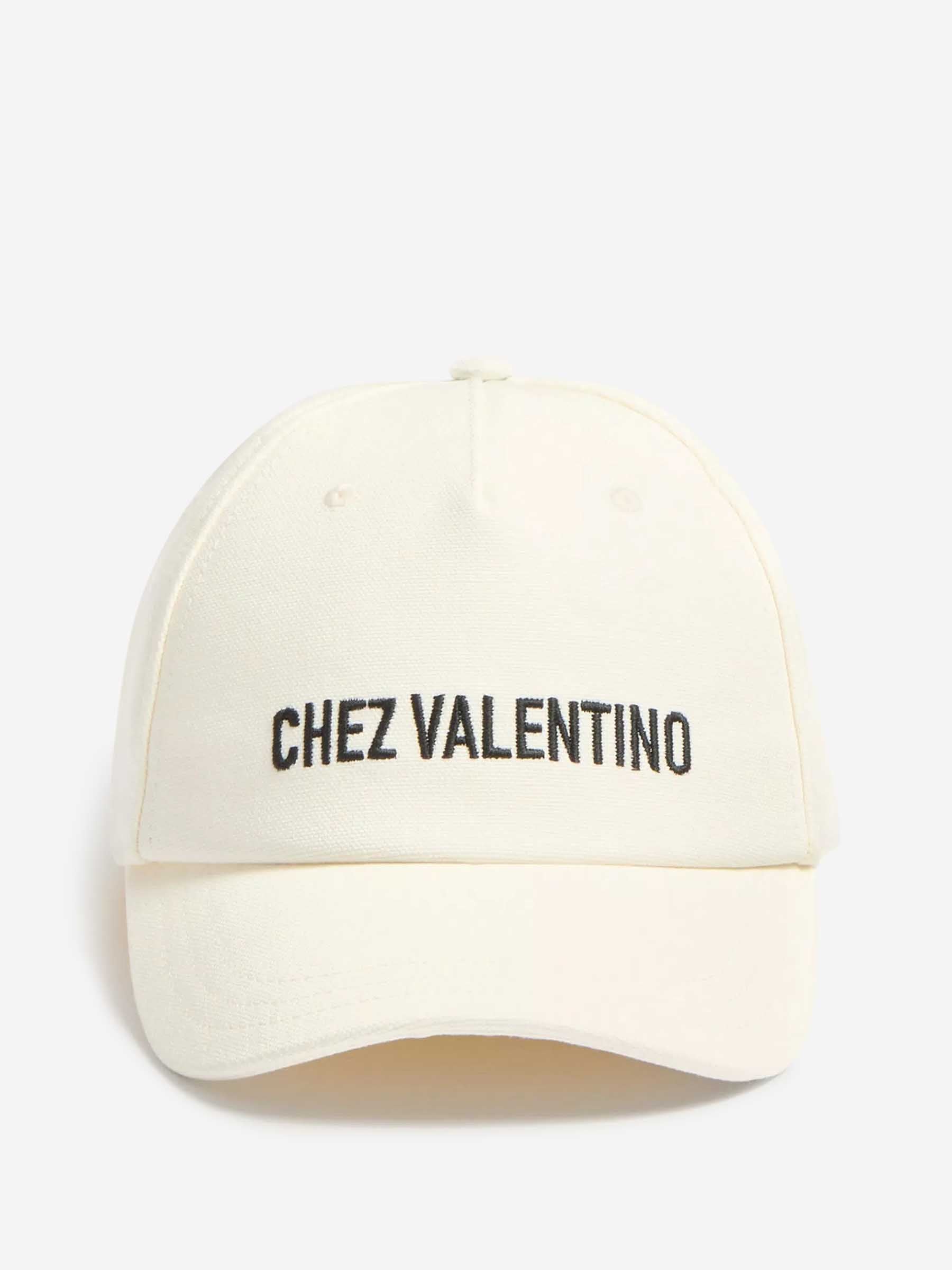 Outlet online Valentino Garavani Hombre Gorra Béisbol Algodón color Blanco sku 695-001813 02 - Foto 1