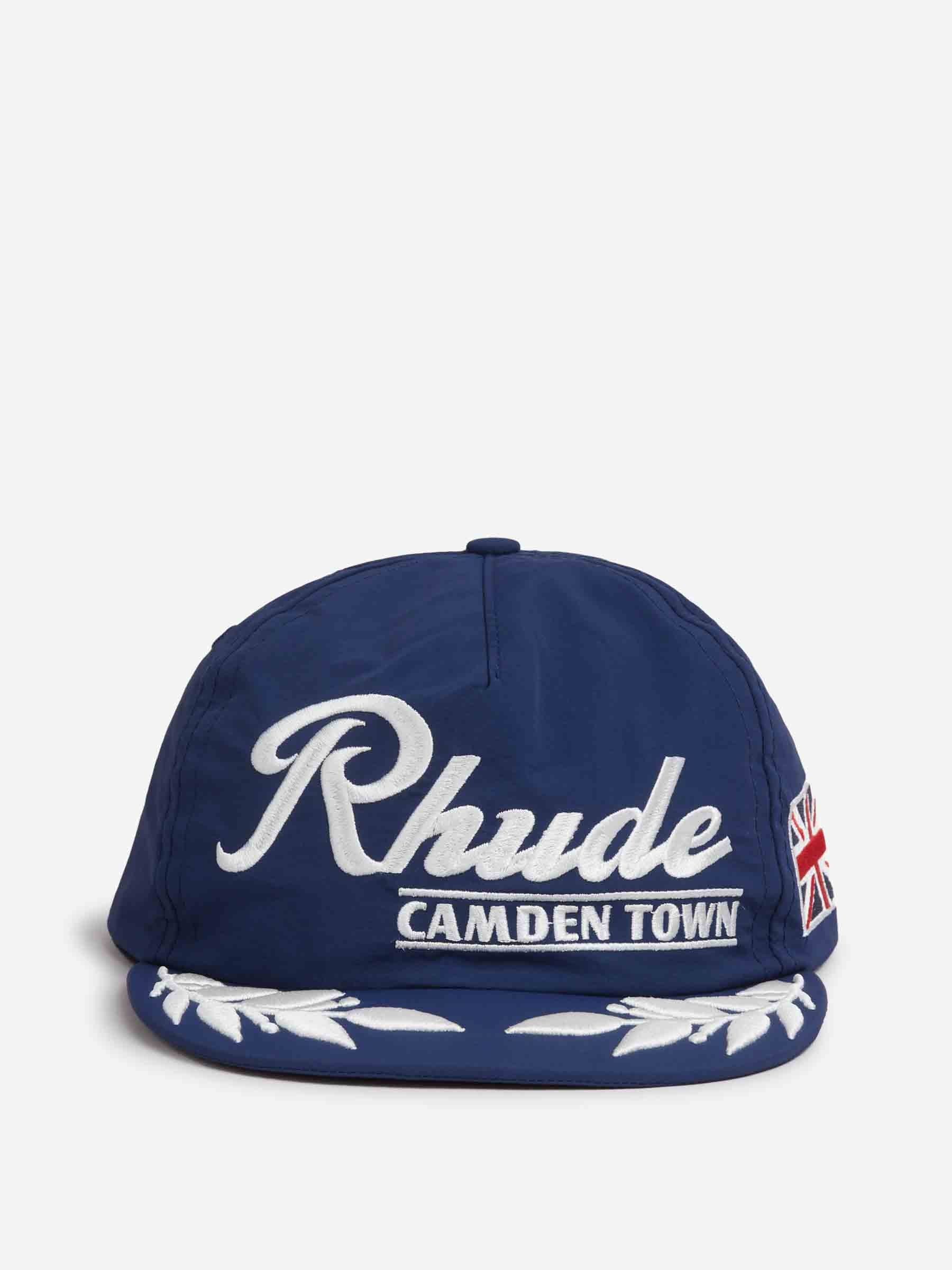 Outlet online Rhude Hombre Gorra Logo Bordado color Azul Marino sku 695-001816 01 - Foto 2