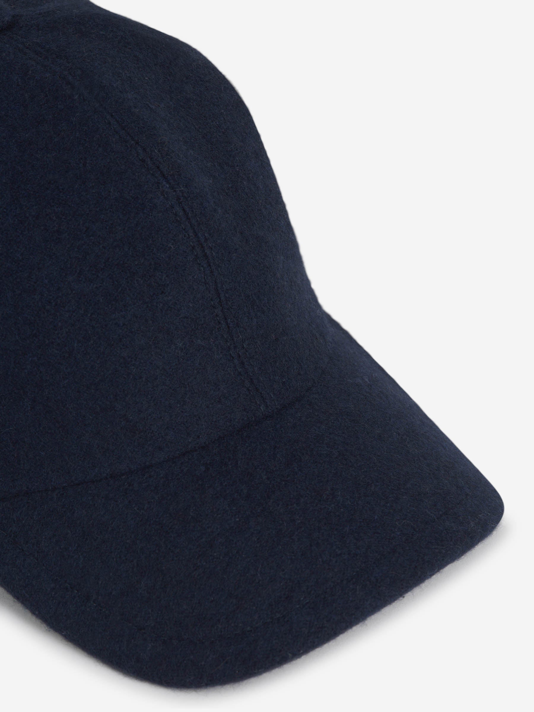Outlet online Fedeli Hombre Gorra Logo Cachemira color Azul Noche sku 695-001883 01 - Foto 5