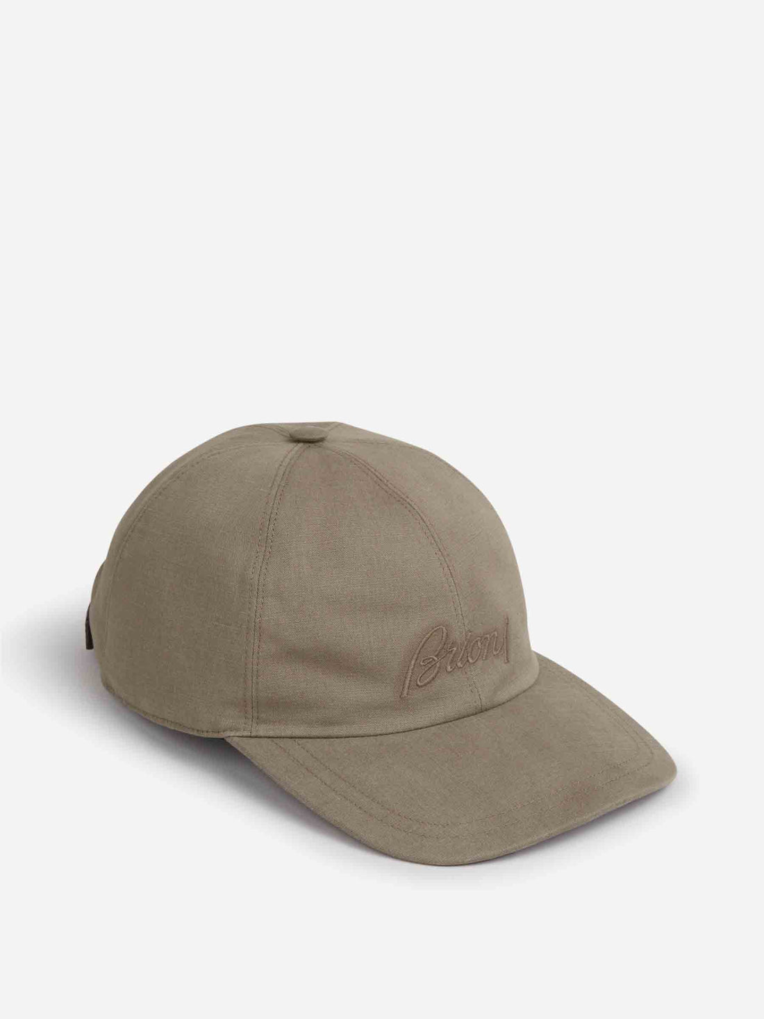 Outlet online Brioni Hombre Gorra Beisbol Logo color Verde Militar sku 695-001923 01 - Foto 1