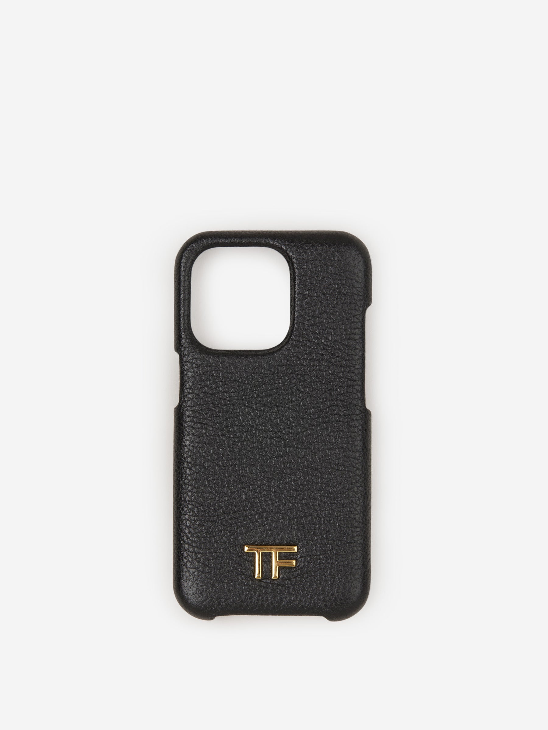 Outlet online Tom Ford Hombre Funda IPhone 14 Logo color Negro sku 699-002273 01 - Foto 1