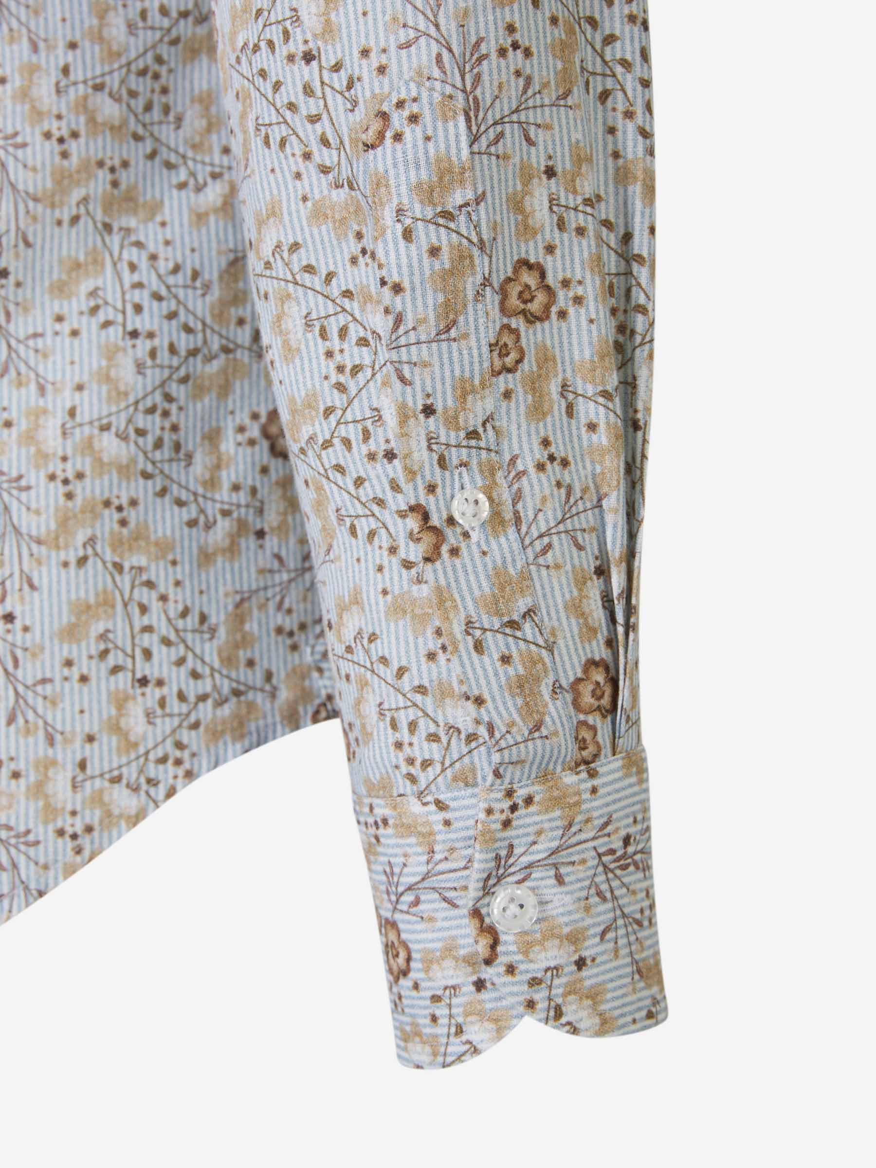 Outlet online Santa Eulalia Hombre Camisa Motivo Flores Lino color Floral sku 531-006252 01 - Foto 4
