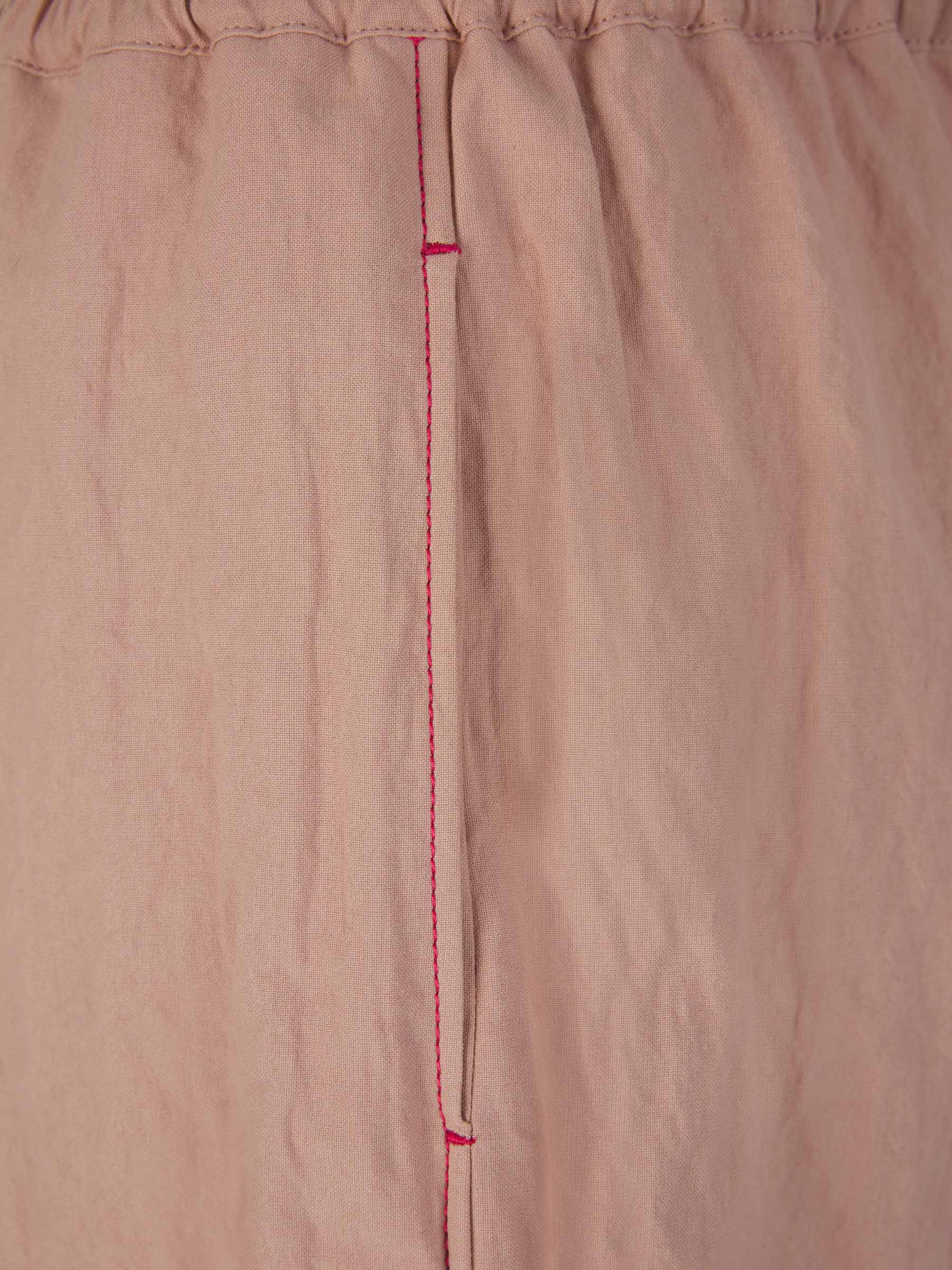 Outlet online Acne Studios Mujer Pantalones Anchos Algodón color Rosa Empolvado sku 761-003478 01 - Foto 4