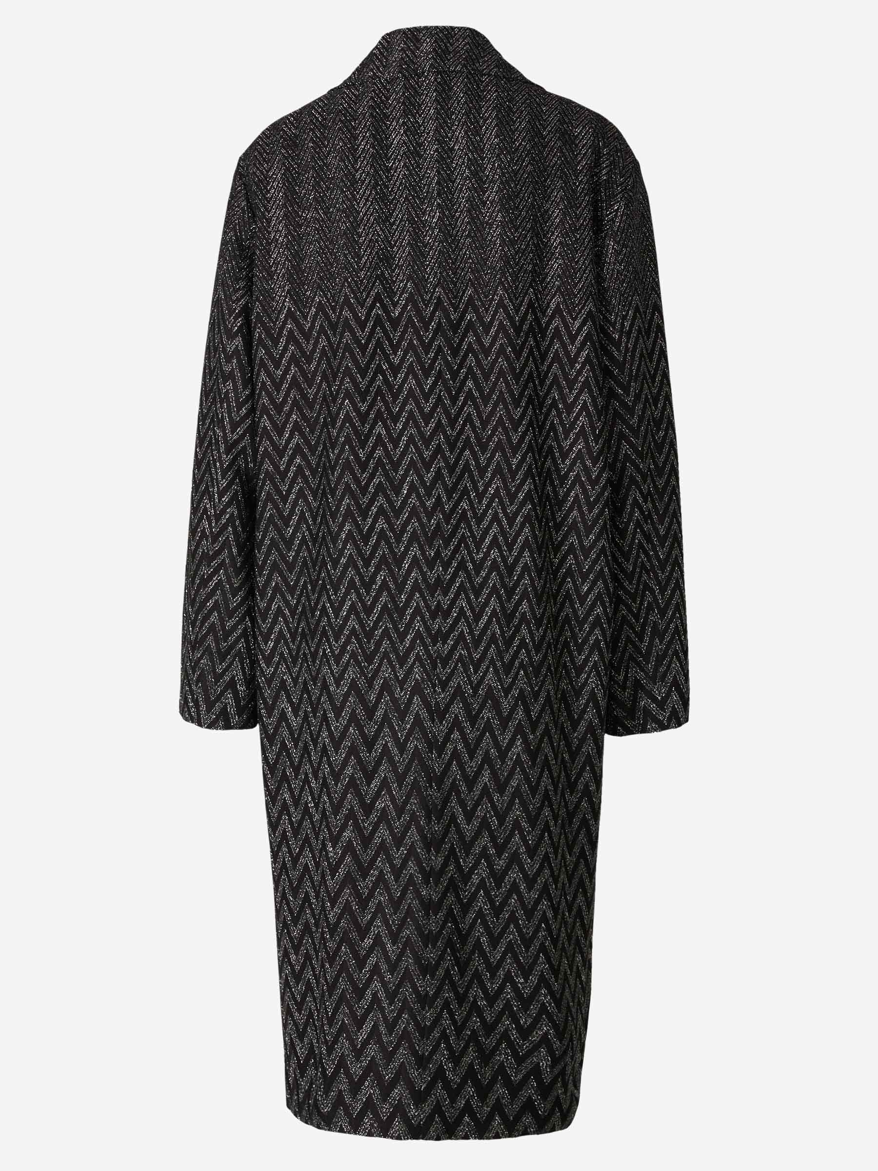 Missoni Abrigo Punto Zigzag color Negro sku 771-001444 01 - Foto 2