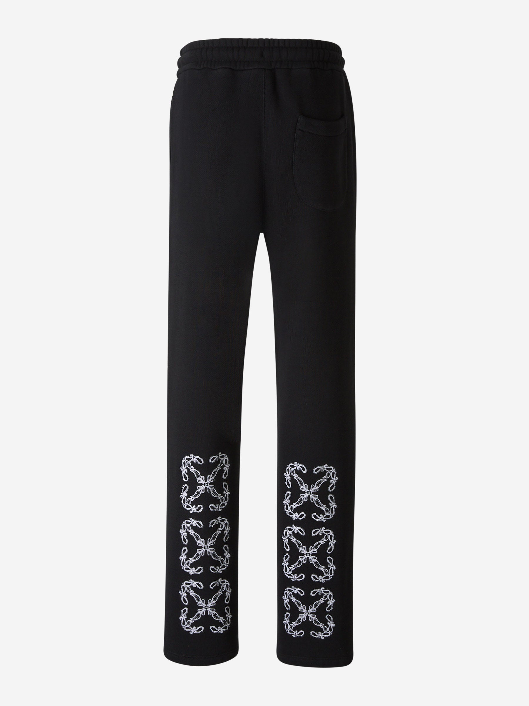 Outlet online Off-White Hombre Joggers Logo Algodón color Negro sku 521-002962 01 - Foto 2