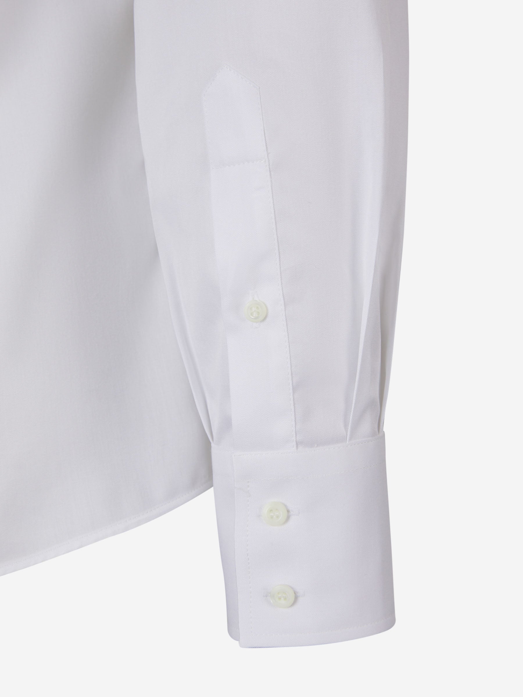 Outlet online Brunello Cucinelli Hombre Camisa Lisa Algodón color Blanco sku 531-006181 01 - Foto 4