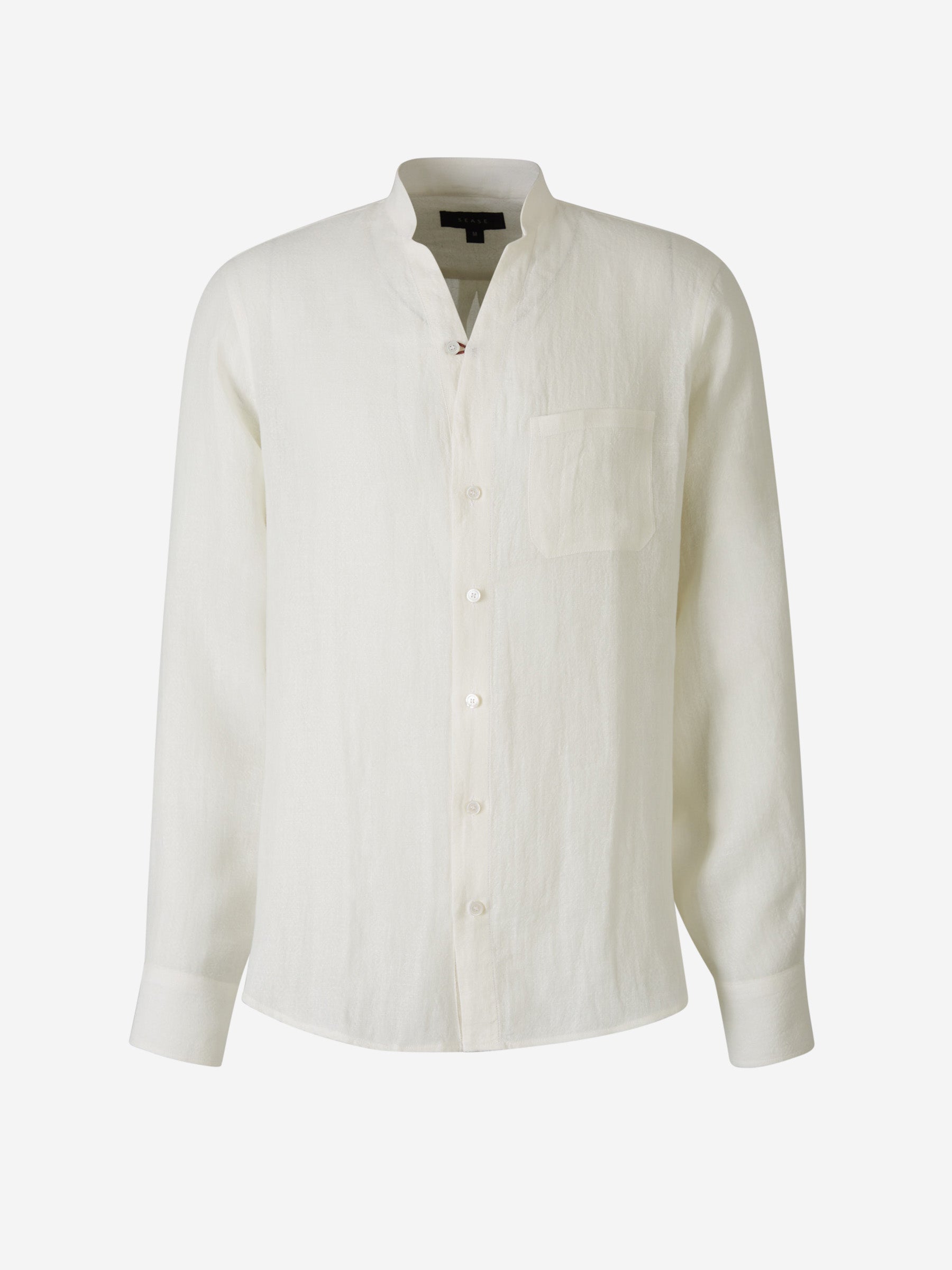 Outlet online Sease Hombre Camisa Fish Tail Lino color Blanco sku 531-006163 01 - Foto 1
