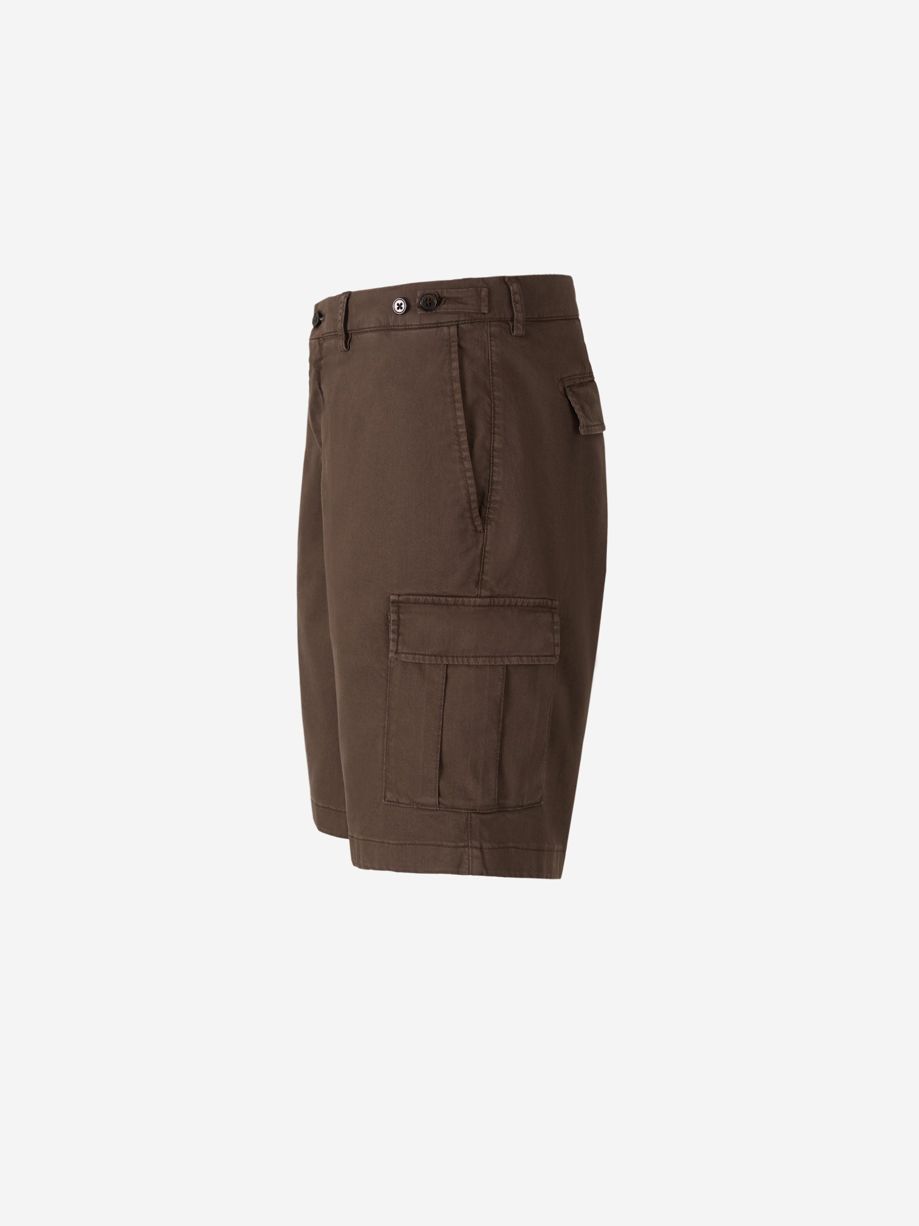 Outlet online Santa Eulalia Hombre Bermudas Cargo Algodón color Marrón sku 523-000831 03 - Foto 2