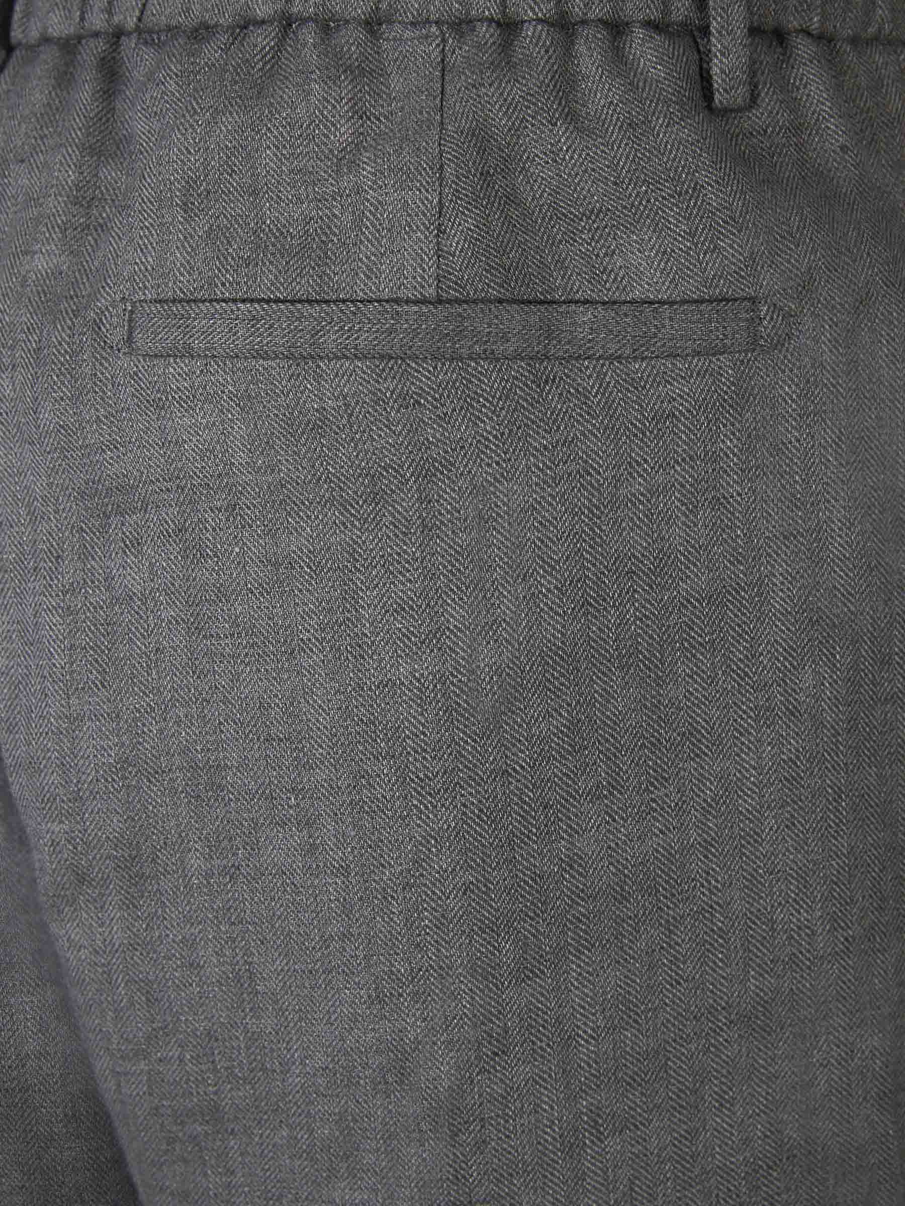 Outlet online Santa Eulalia Hombre Bermudas Lino color Gris Piedra sku 523-000978 01 - Foto 4