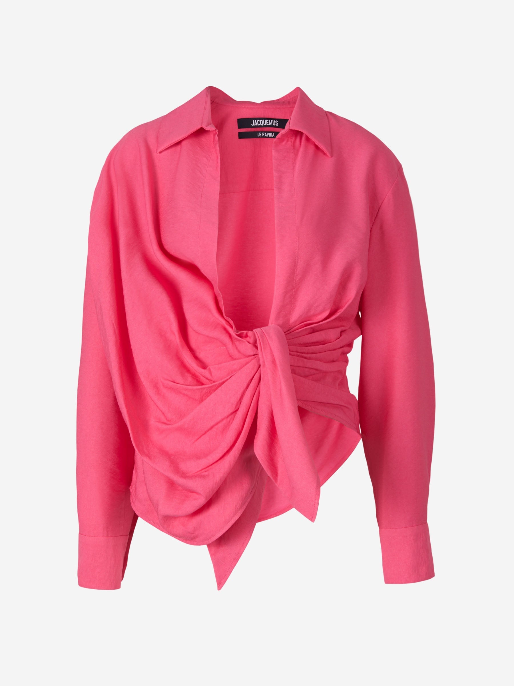 Outlet online Jacquemus Mujer Camisa Le Bahía color Fucsia sku 701-001870 01 - Foto 1