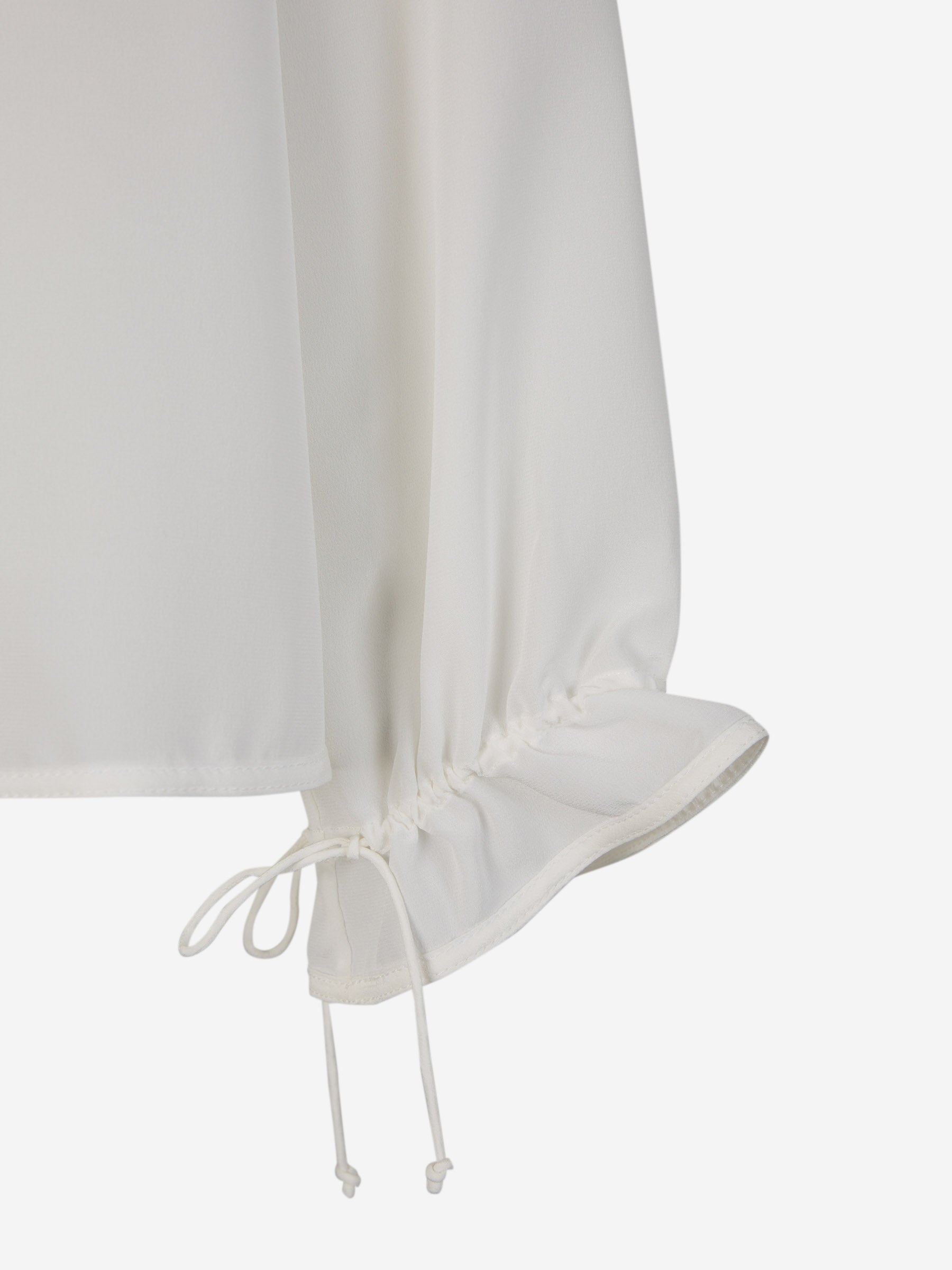 Outlet online Dorothee Schumacher Mujer Blusa Seda Volúmenes color Blanco sku 701-002037 01 - Foto 4