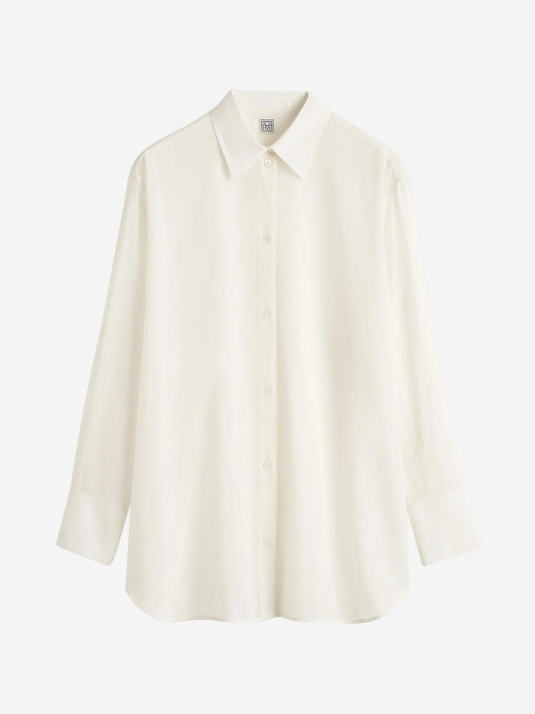 Outlet online TOTEME Mujer Camisa Voile Lana color Crema sku 701-002200 01 - Foto 1