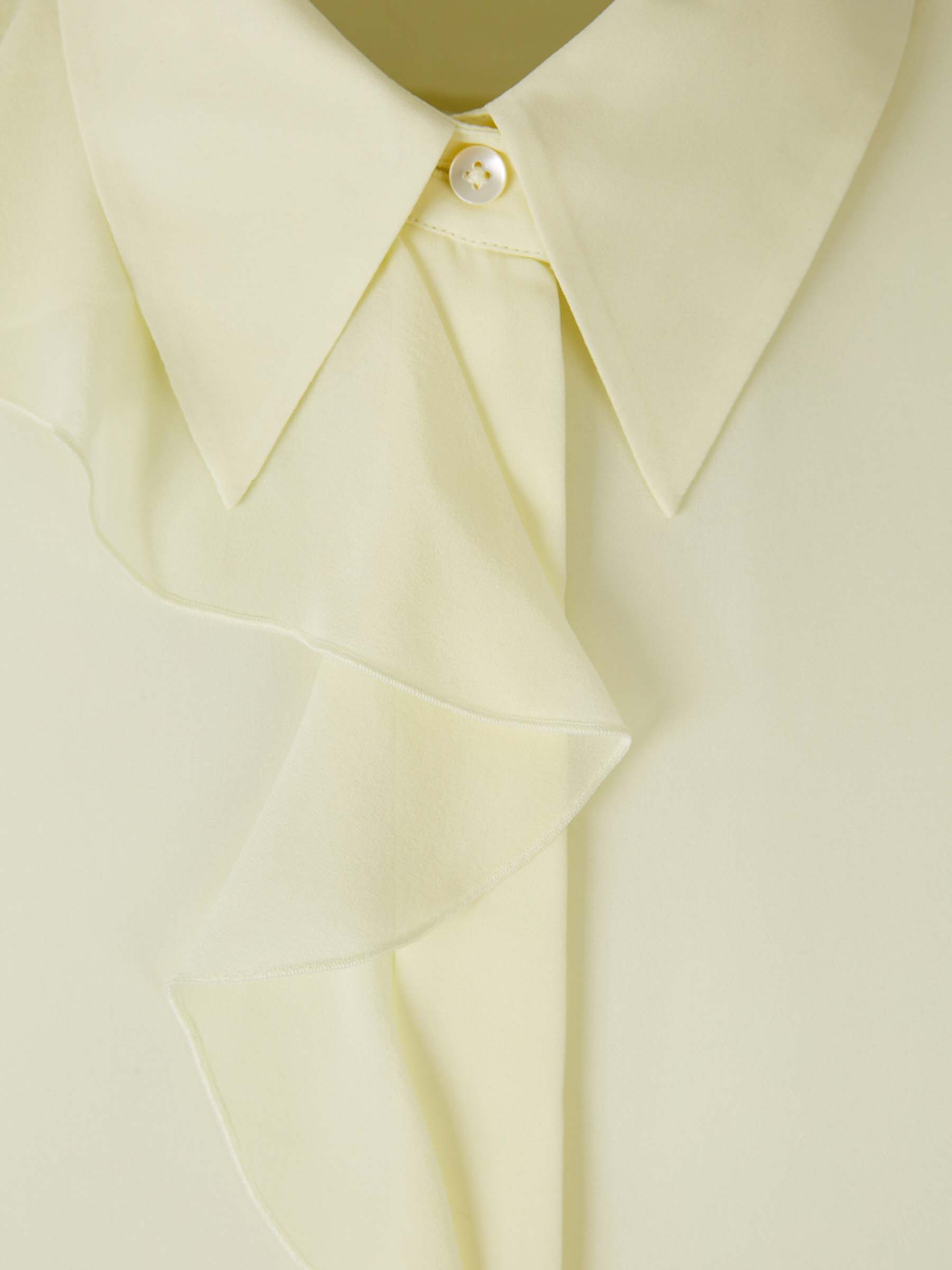Dorothee Schumacher Mujer Barcelona Blusa Seda Volantes color Amarillo Claro sku 701-002251 01 - Foto 4
