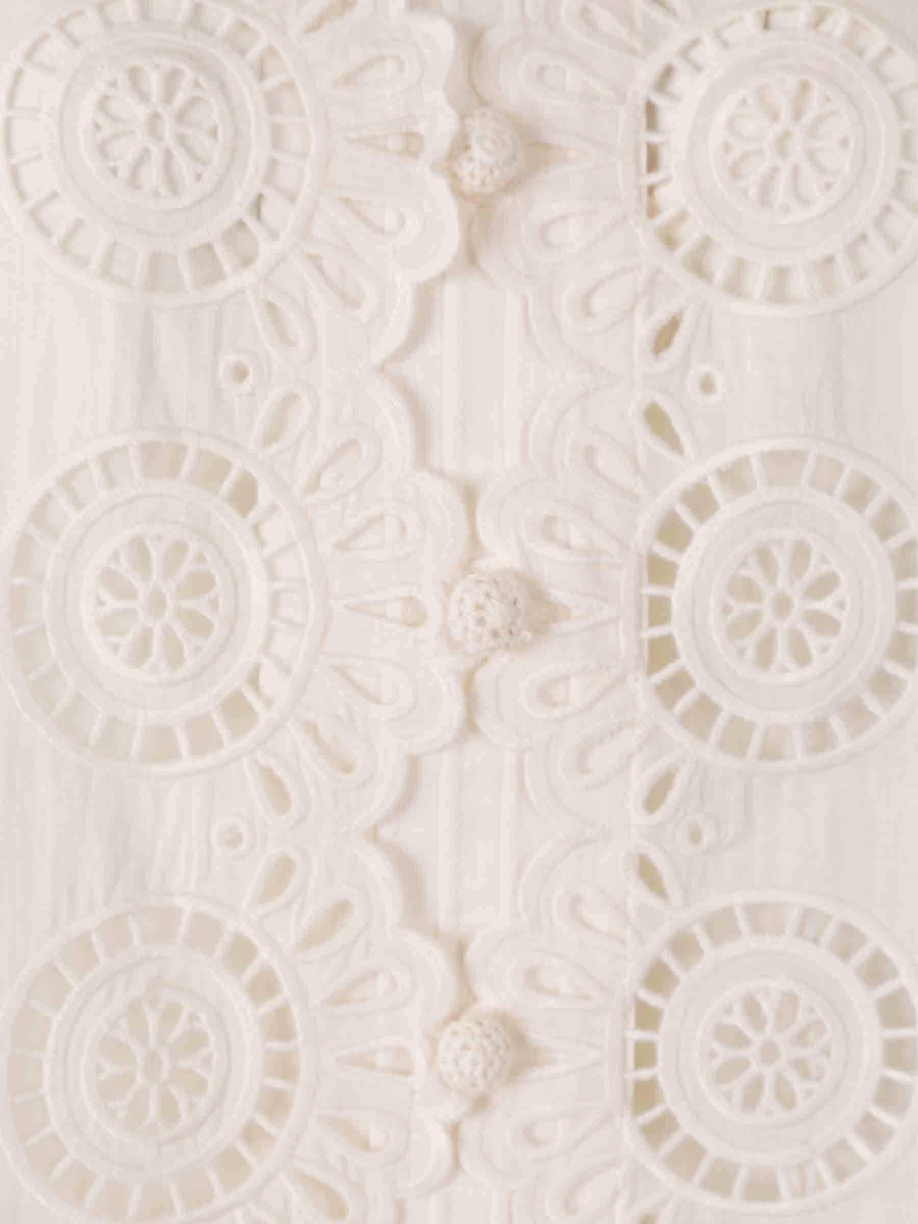 Outlet online Zimmermann Mujer Blusa Bordada Lucky color Crema sku 701-002286 01 - Foto 3