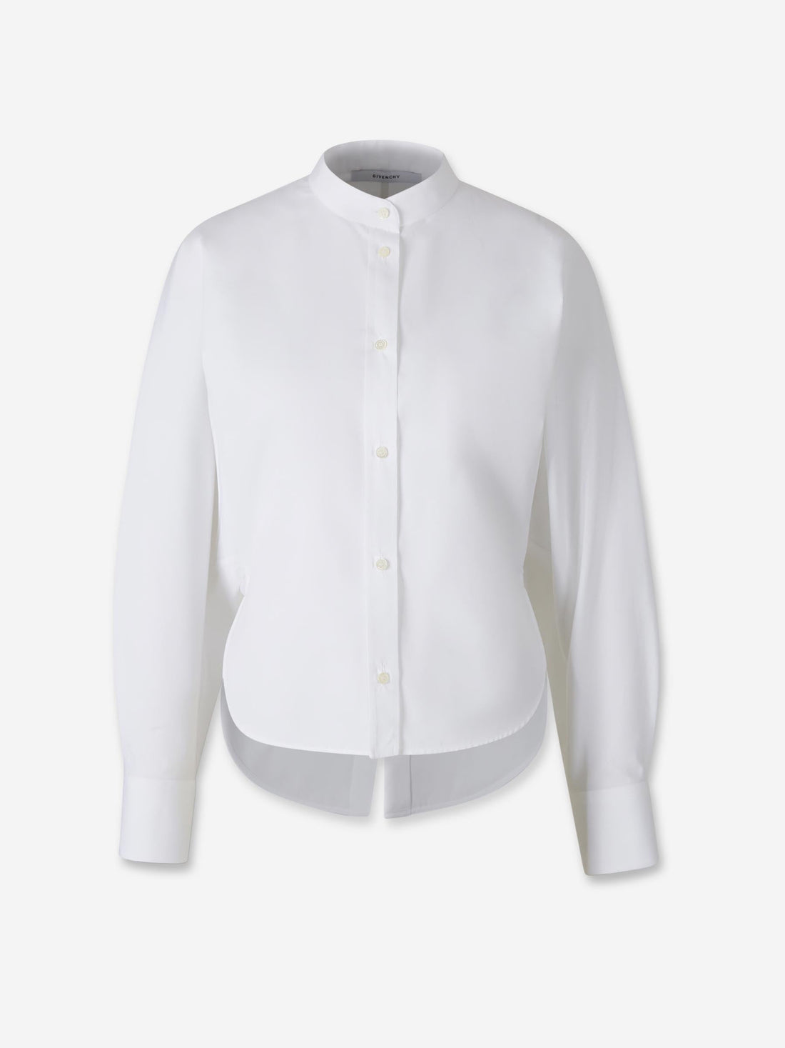 Outlet online Givenchy Mujer Camisa Cocoon color Blanco sku 701-002376 01 - Foto 1