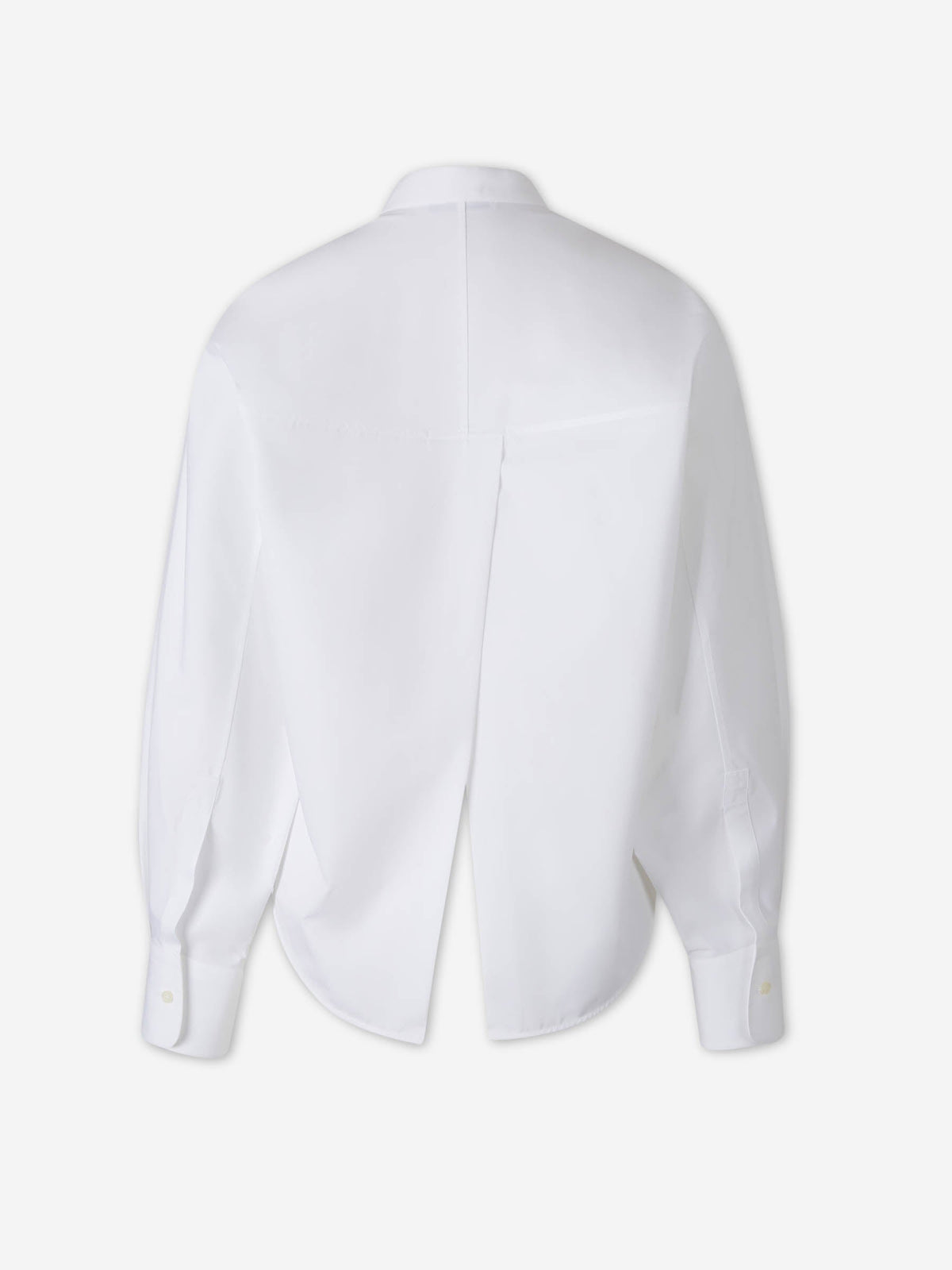 Outlet online Givenchy Mujer Camisa Cocoon color Blanco sku 701-002376 01 - Foto 3