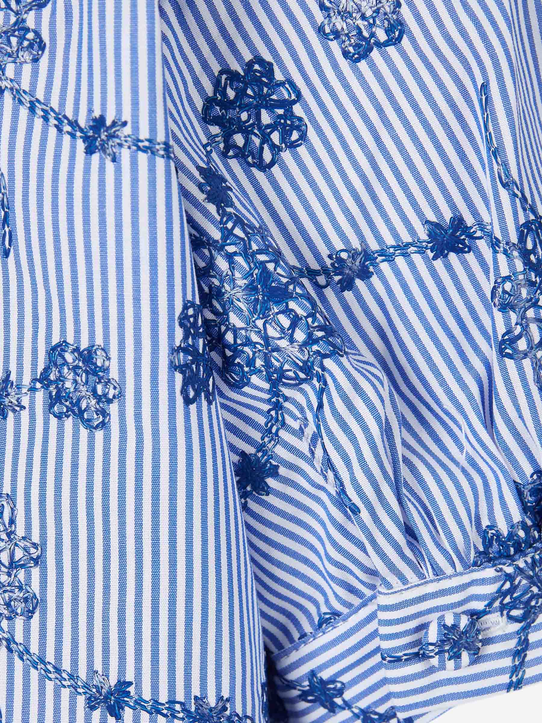 Silvia Tcherassi Mujer Barcelona Blusa Ileana color Azul sku 701-002436 01 - Foto 3