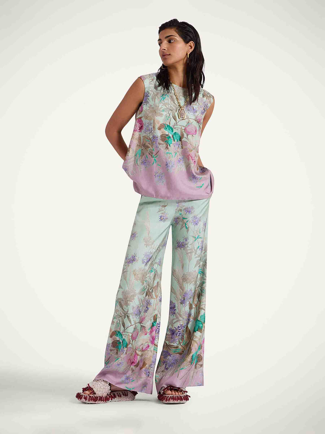 LaDoubleJ Mujer Barcelona Blusa San Carlo color Verde Menta sku 702-000488 01 - Foto 2