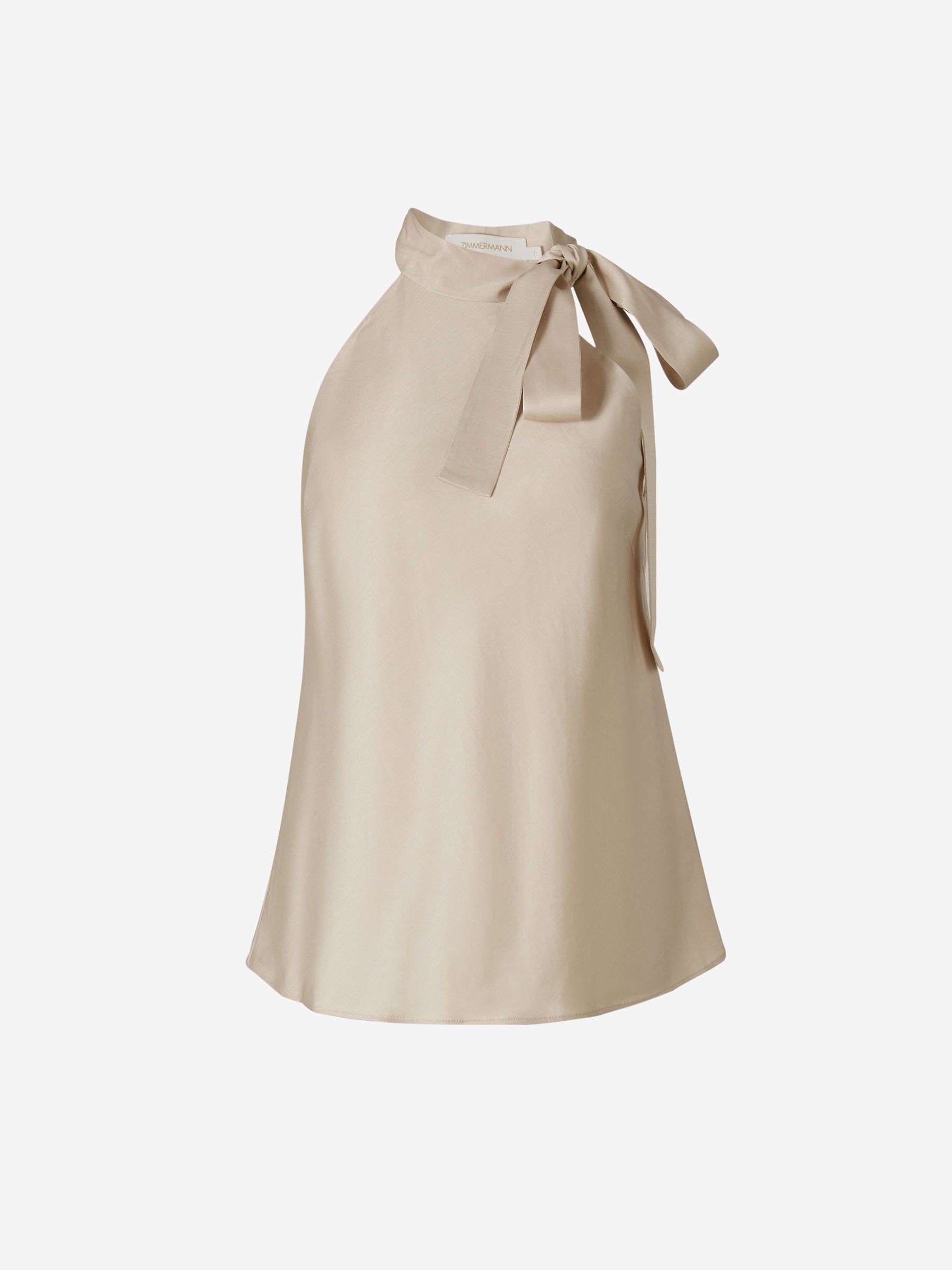 Outlet online Zimmermann Mujer Top Detalle lazo color Beis sku 703-002057 01 - Foto 1