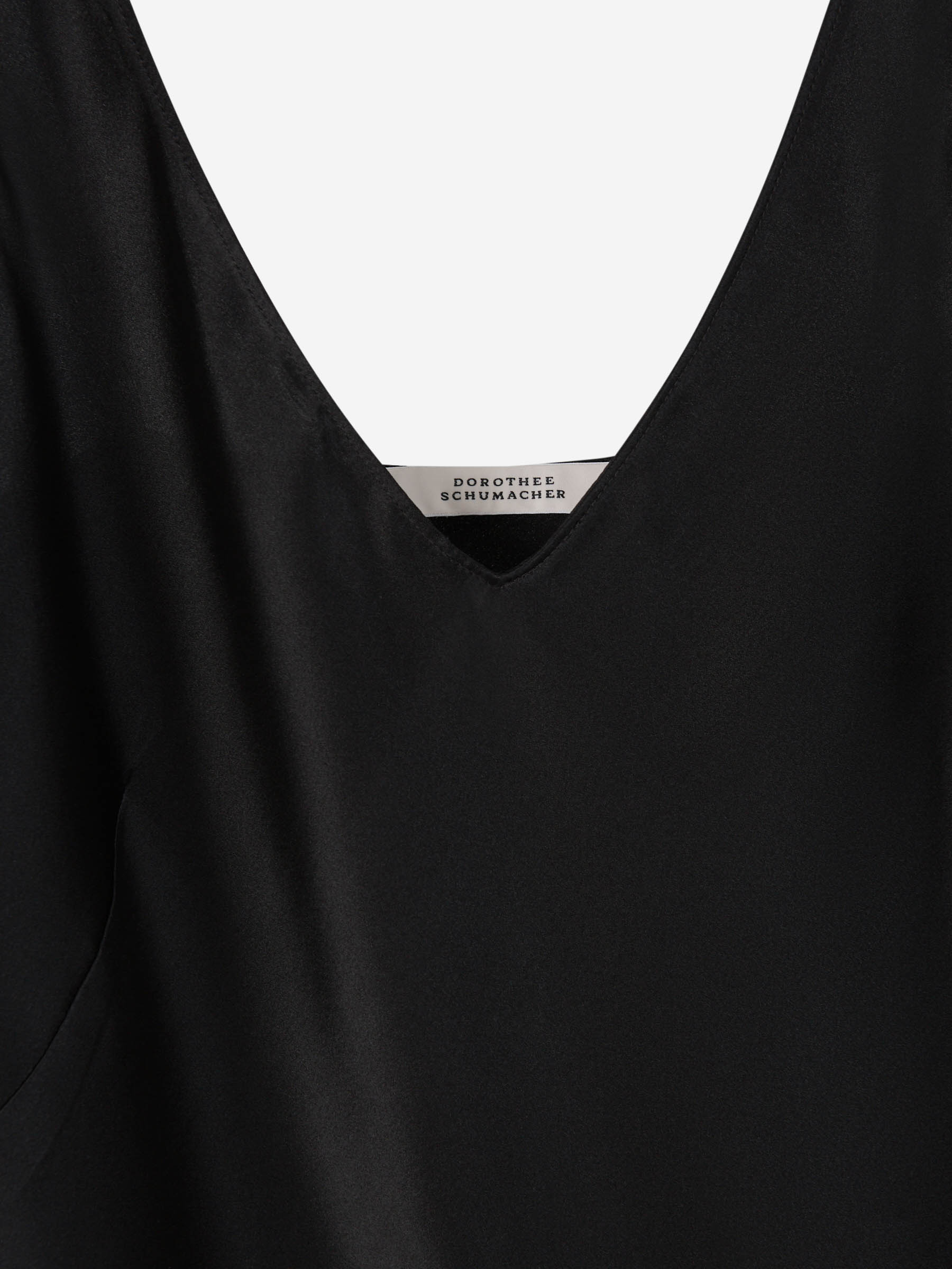 Outlet online Dorothee Schumacher Mujer Top Sense of Shine color Negro sku 703-002074 01 - Foto 3