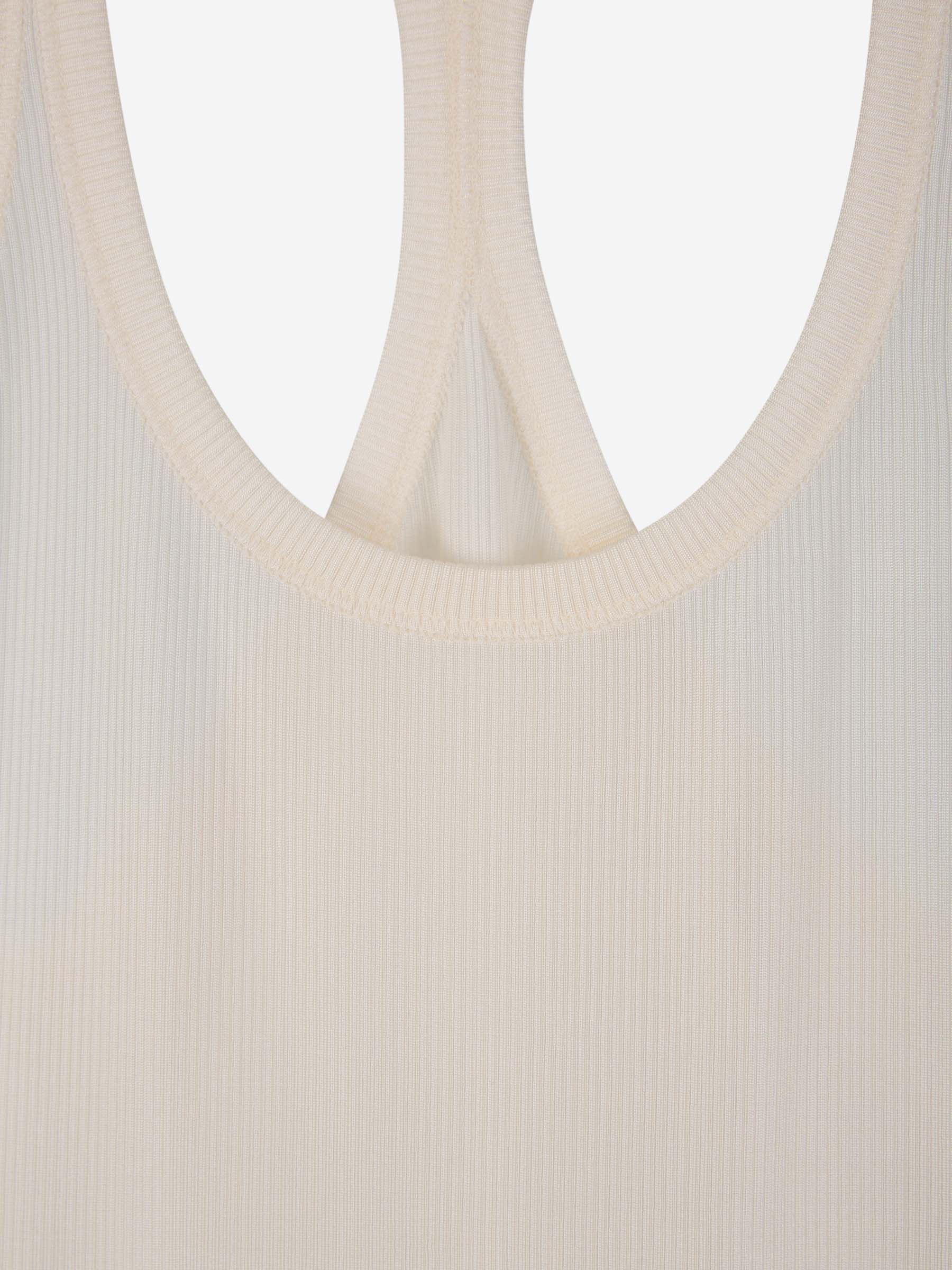 Outlet online Tom Ford Mujer Top Tirantes Viscosa color Nude sku 703-002108 01 - Foto 3