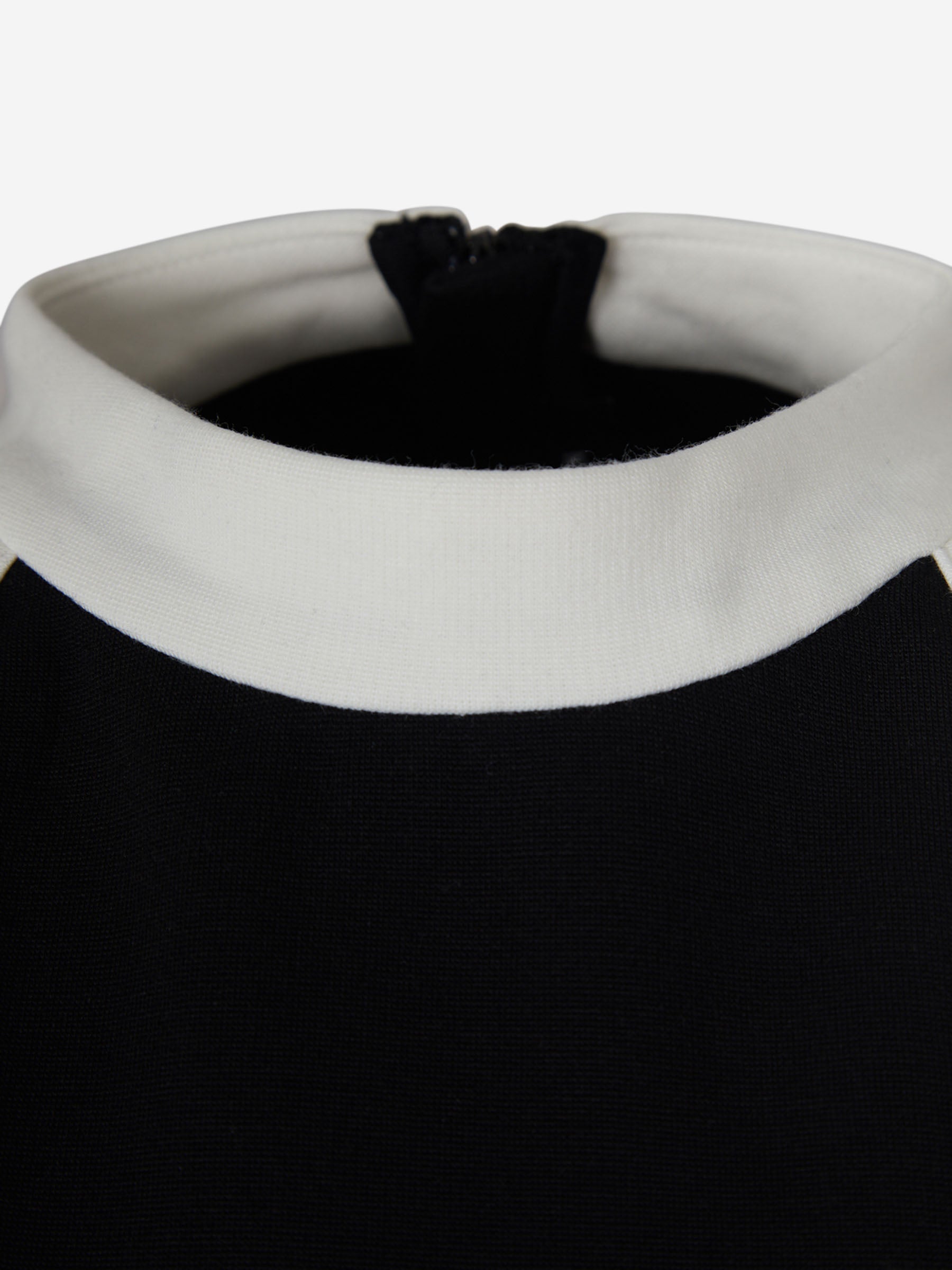 Outlet online Balmain Mujer Top Cropped Algodón color Blanco Y Negro sku 703-002194 01 - Foto 3