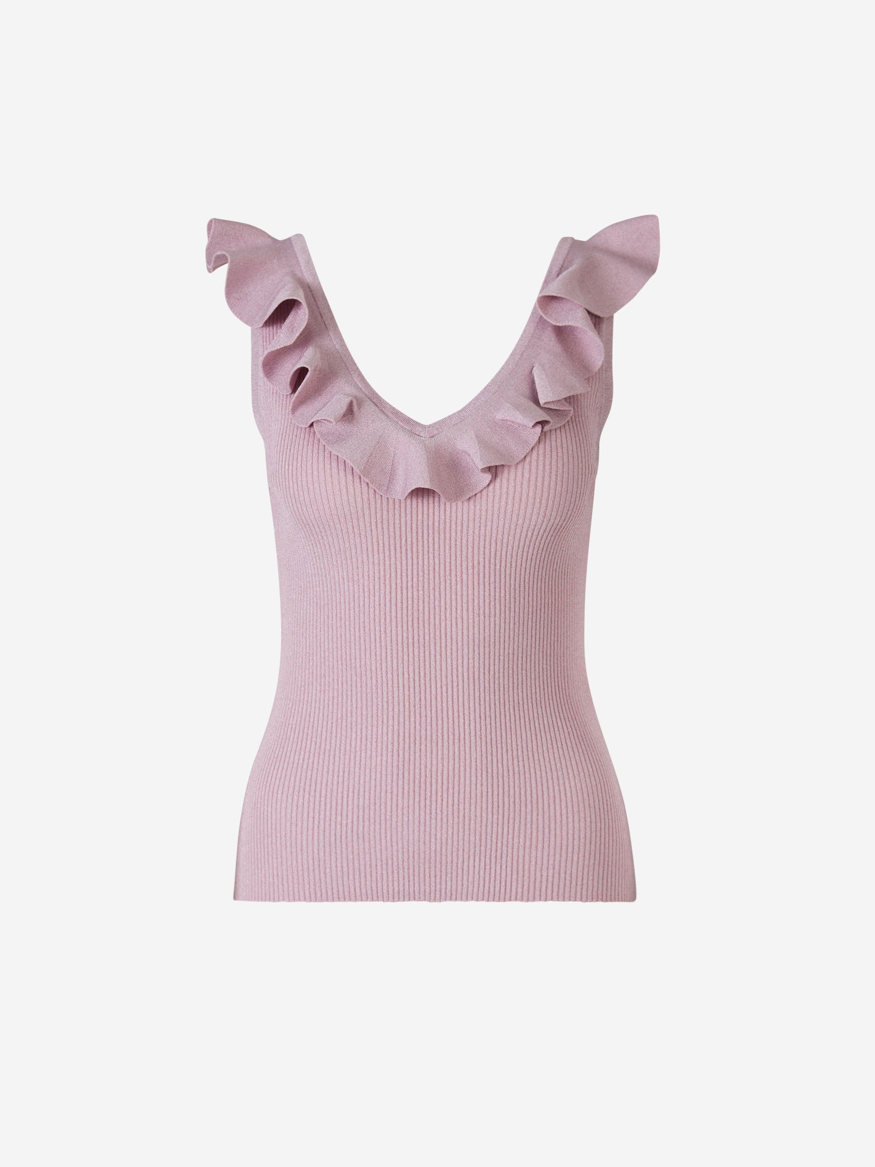 Outlet online Zimmermann Mujer Top Halliday Canalé color Lila sku 703-002216 01 - Foto 1