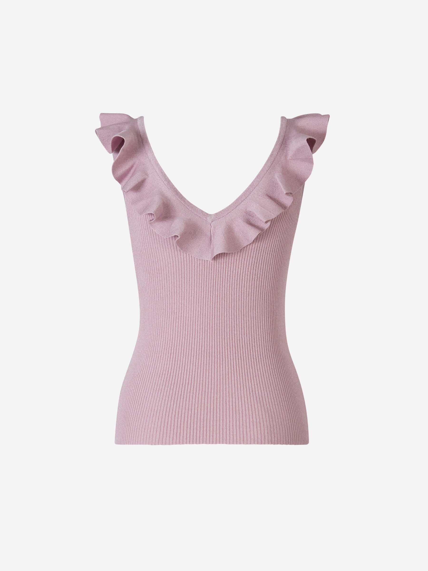 Outlet online Zimmermann Mujer Top Halliday Canalé color Lila sku 703-002216 01 - Foto 2