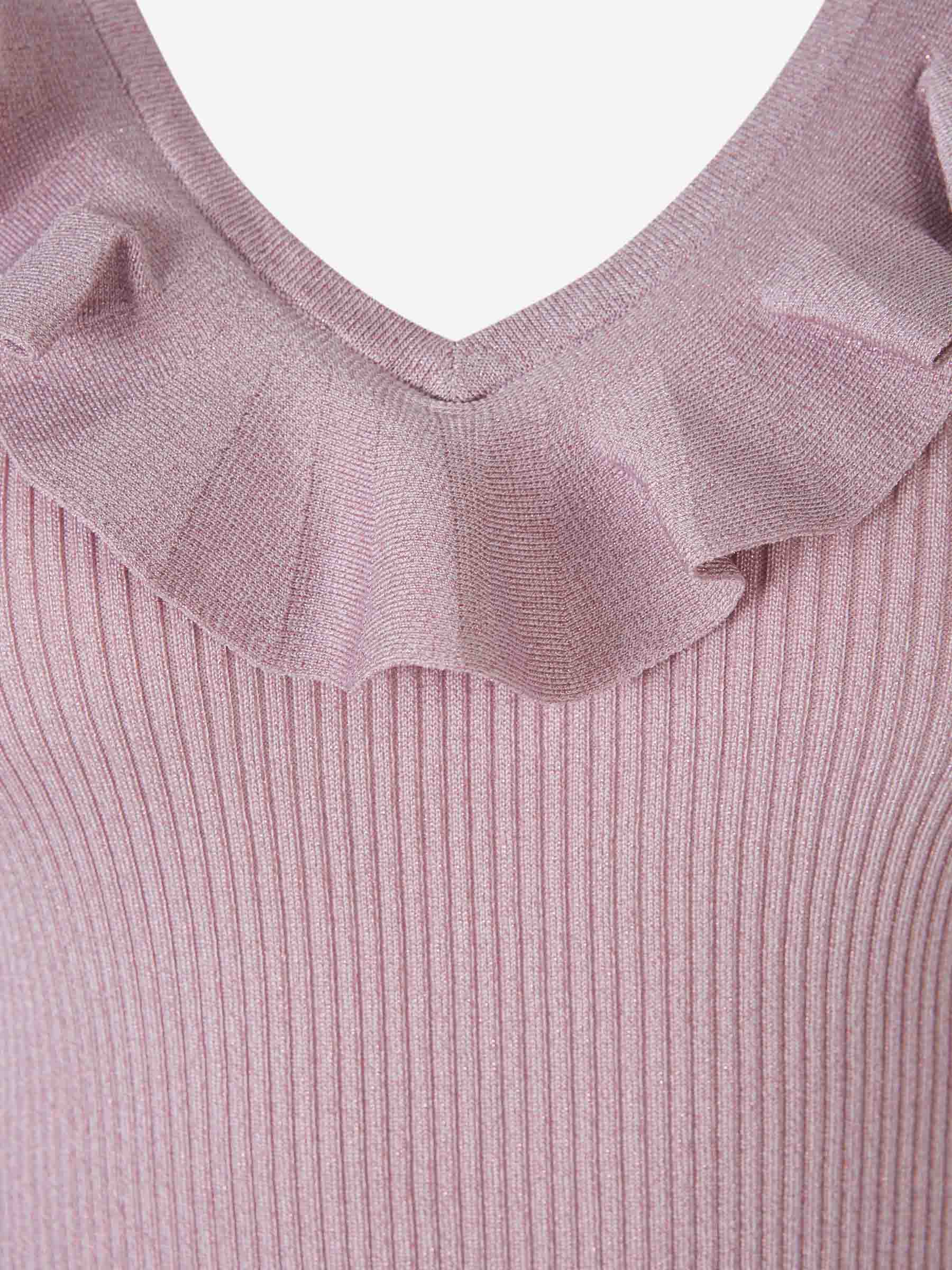 Outlet online Zimmermann Mujer Top Halliday Canalé color Lila sku 703-002216 01 - Foto 3