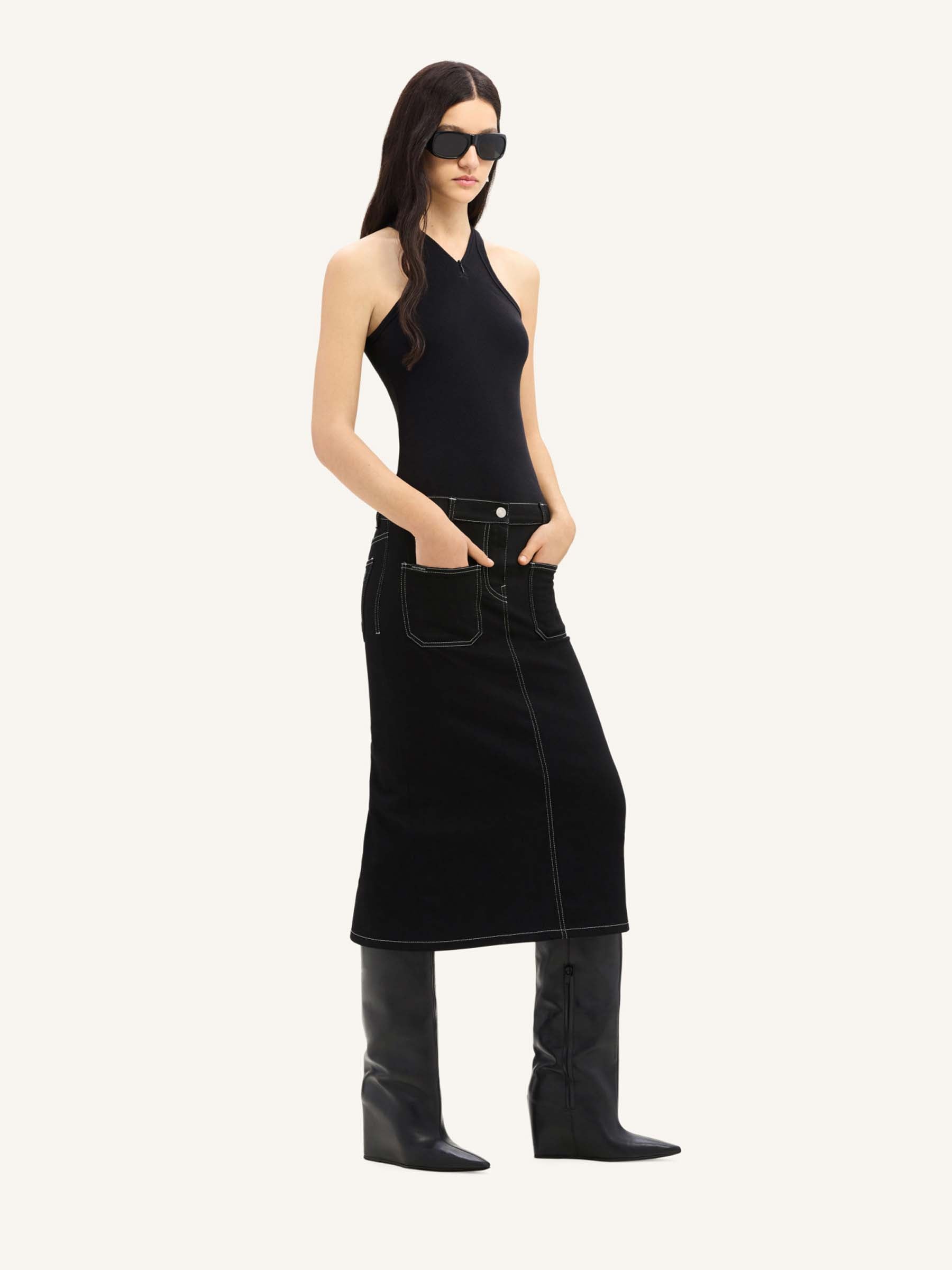 Outlet online Courrèges Mujer Top Criss Cross 90&