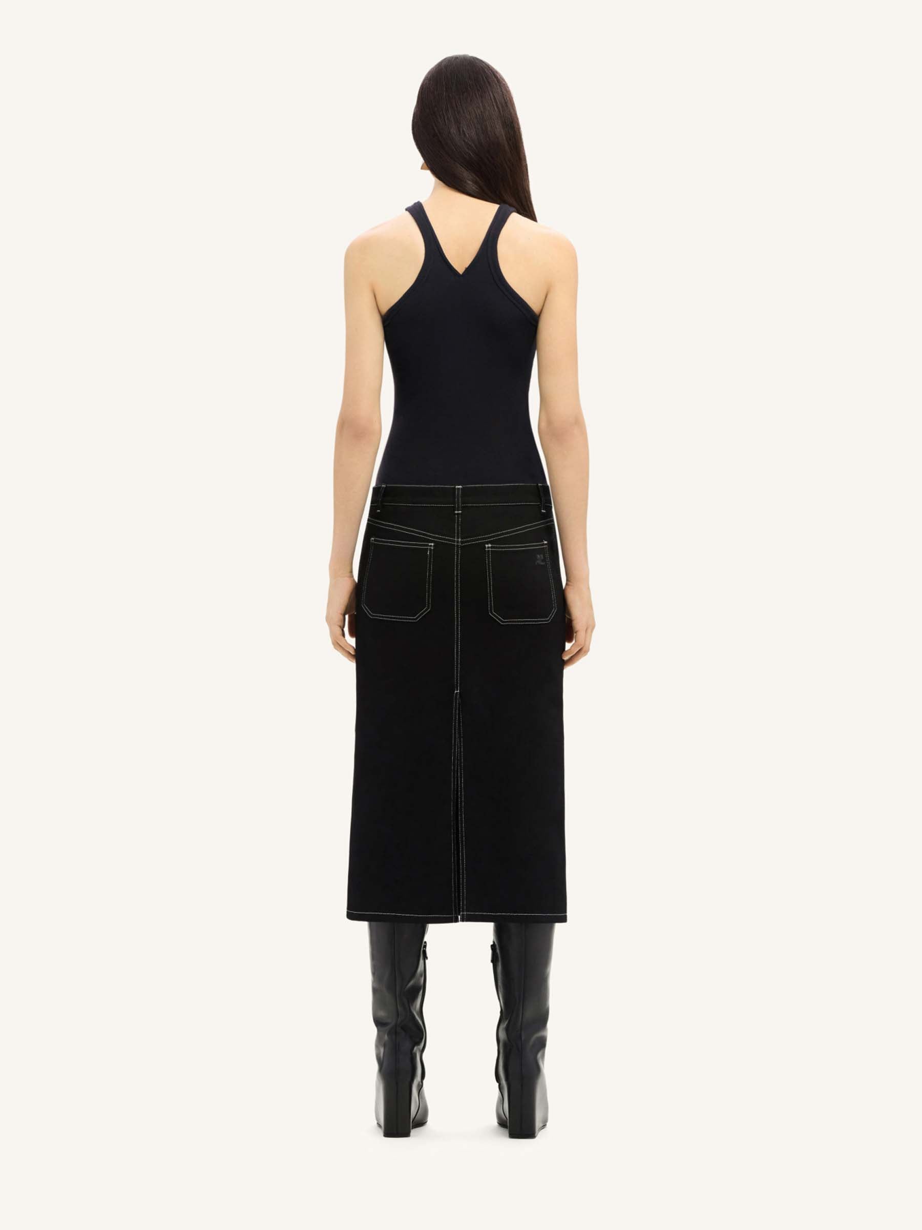 Outlet online Courrèges Mujer Top Criss Cross 90&