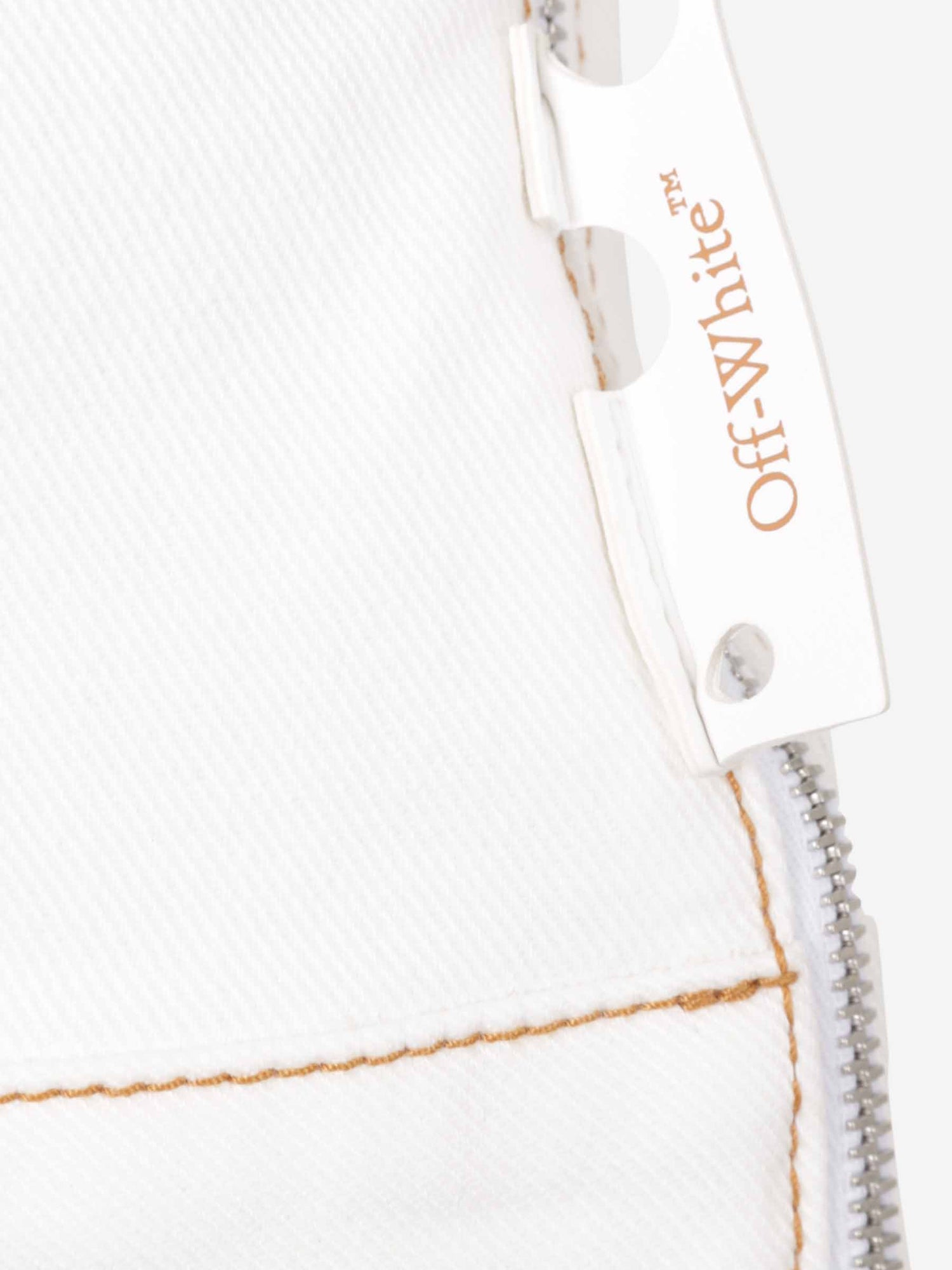 Off-White Mujer Barcelona Top Denim Pantalón color Blanco sku 703-002291 01 - Foto 4