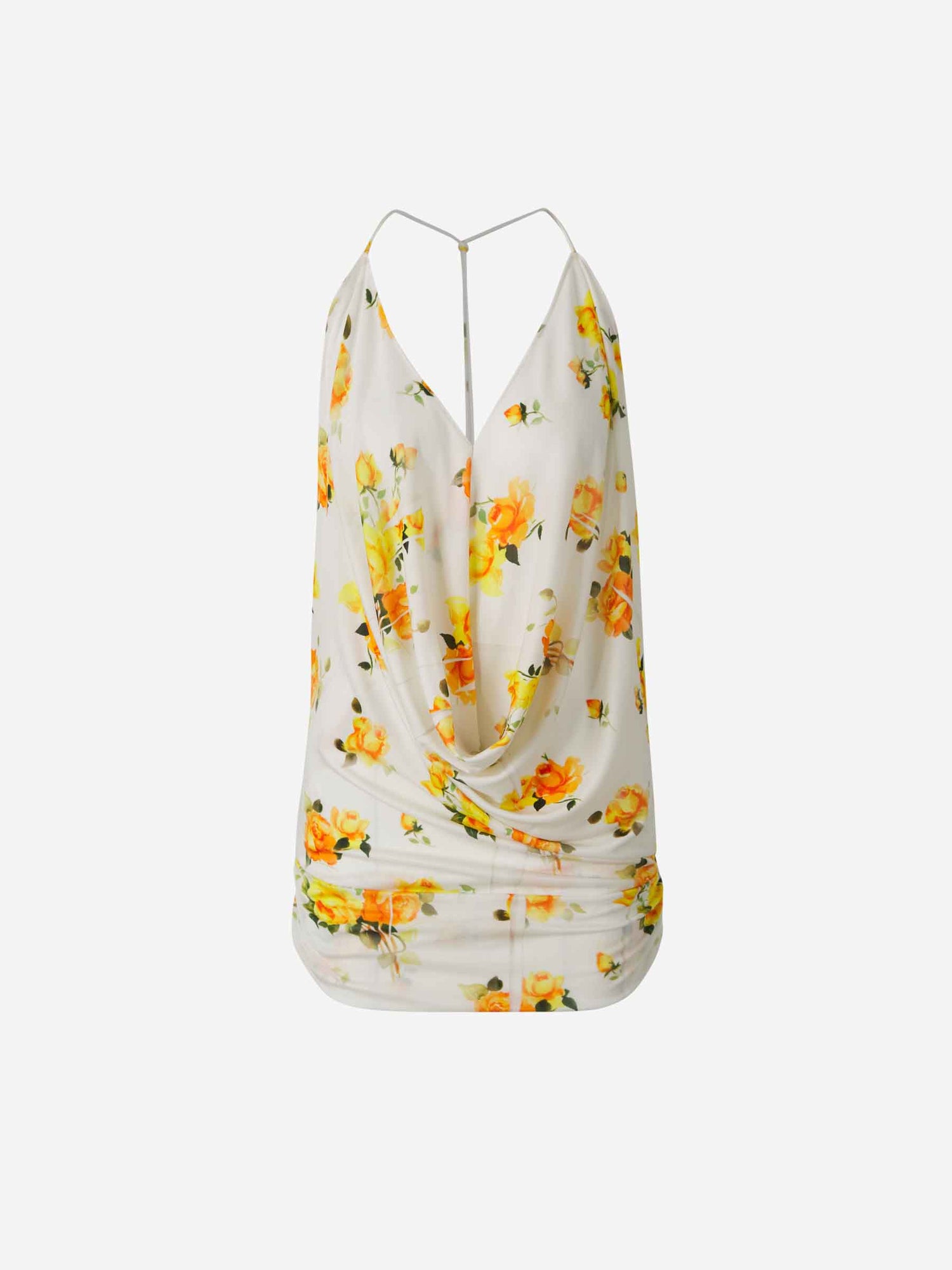 Acne Studios Mujer Barcelona Top Motivo Floral color Amarillo sku 703-002296 01 - Foto 1