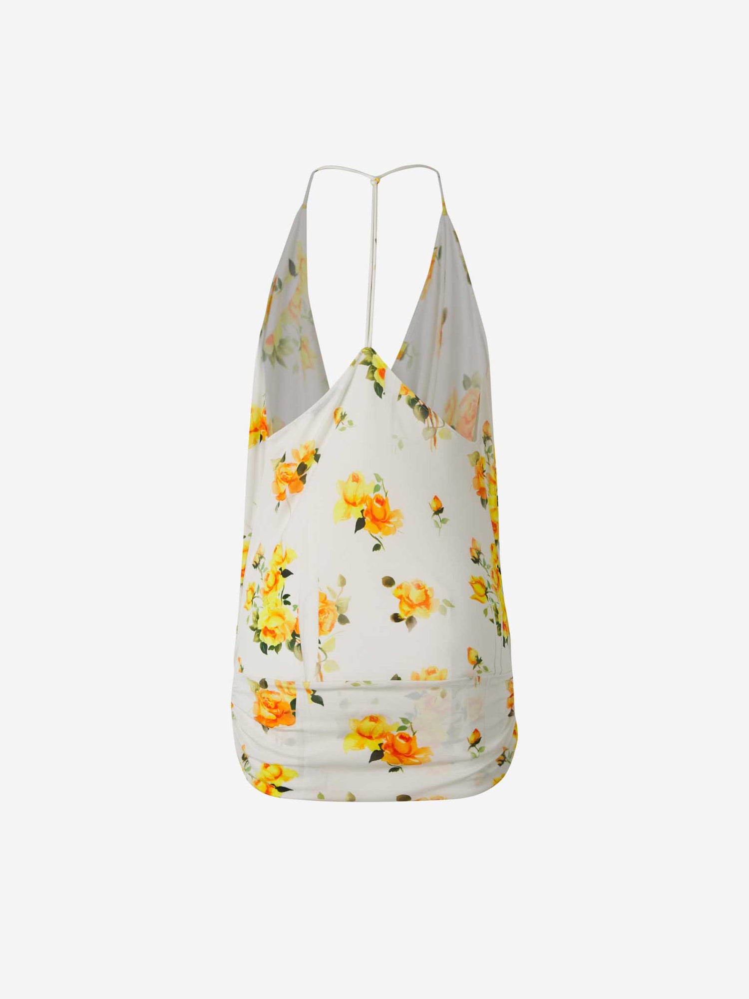 Acne Studios Mujer Barcelona Top Motivo Floral color Amarillo sku 703-002296 01 - Foto 2